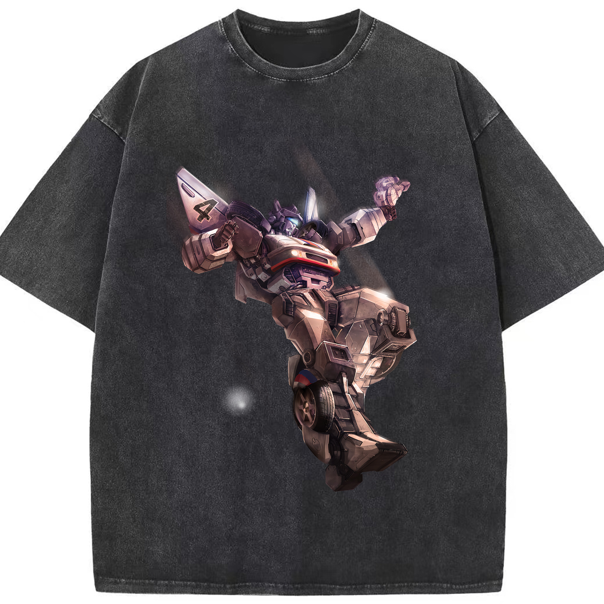 （画像用） Transformers トランスフォーマー 綿100% ヴィンテージ風 半袖Tシャツ（フロントプリント）