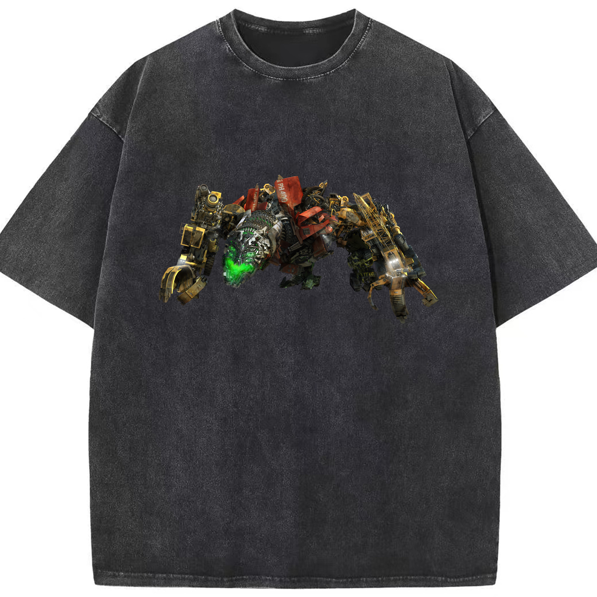 （画像用） Transformers トランスフォーマー 綿100% ヴィンテージ風 半袖Tシャツ（フロントプリント）