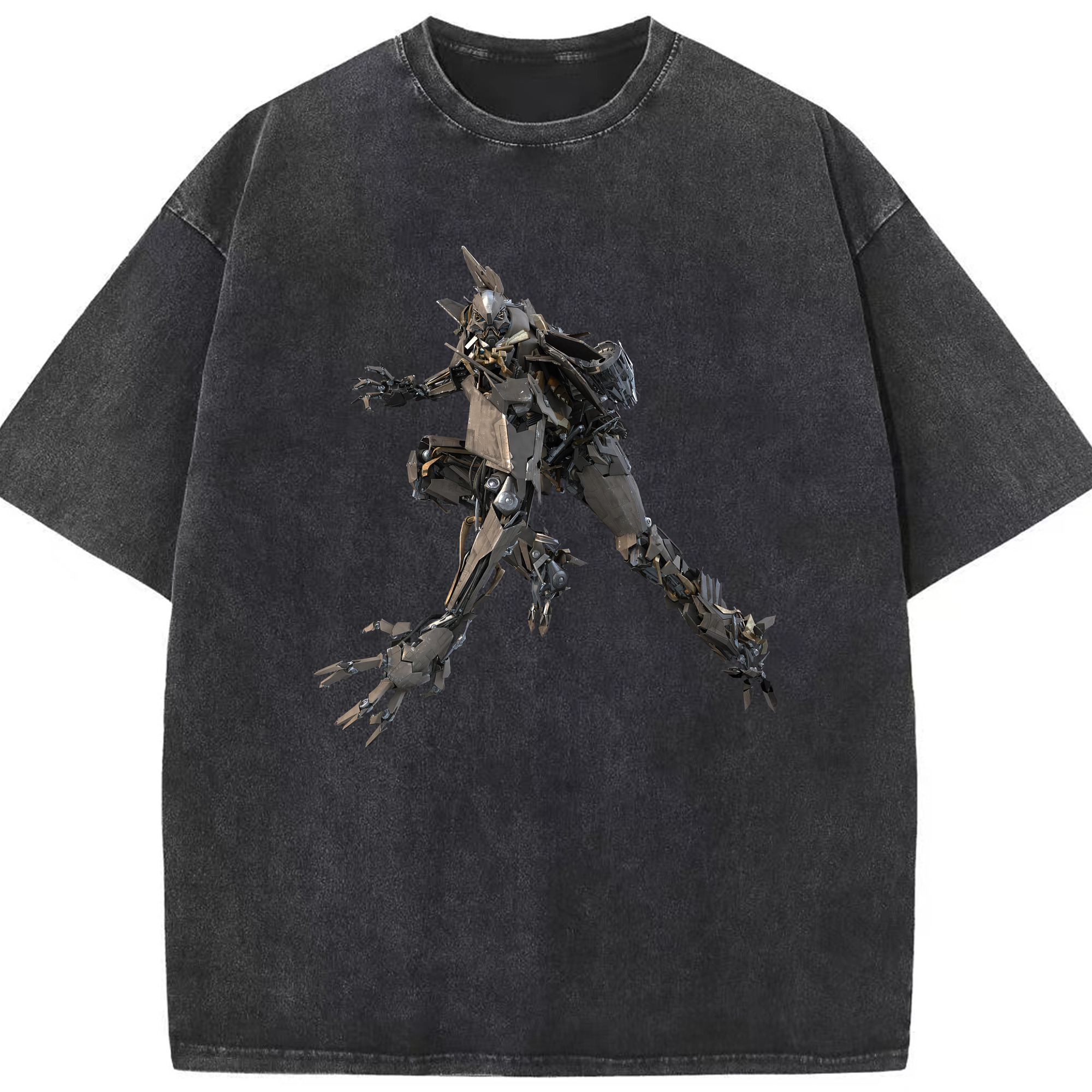 （画像用） Transformers トランスフォーマー 綿100% ヴィンテージ風 半袖Tシャツ（フロントプリント）