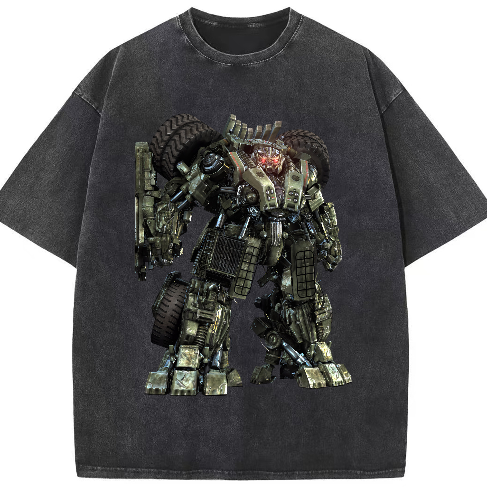 （画像用） Transformers トランスフォーマー 綿100% ヴィンテージ風 半袖Tシャツ（フロントプリント）