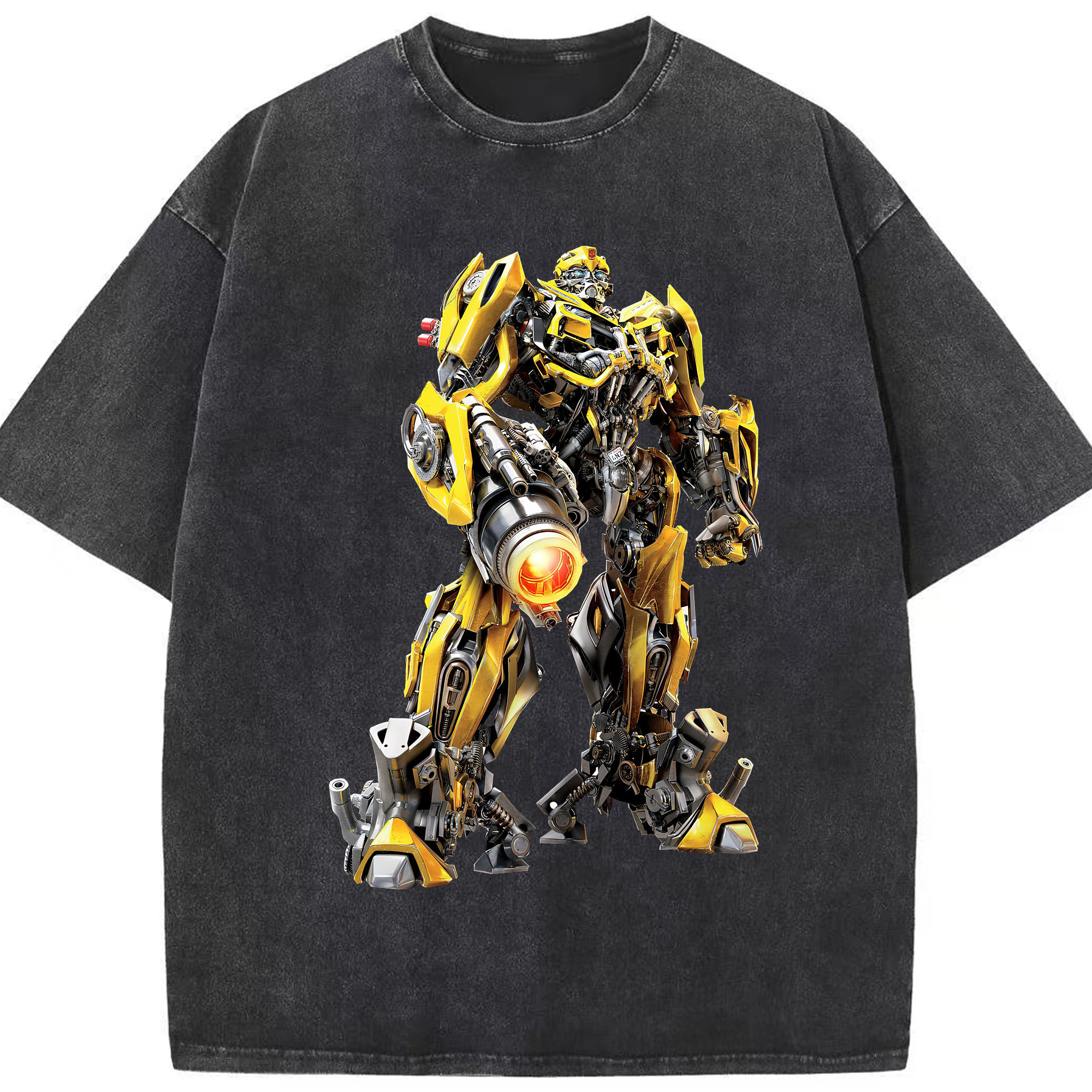 （画像用） Transformers トランスフォーマー 綿100% ヴィンテージ風 半袖Tシャツ（フロントプリント）