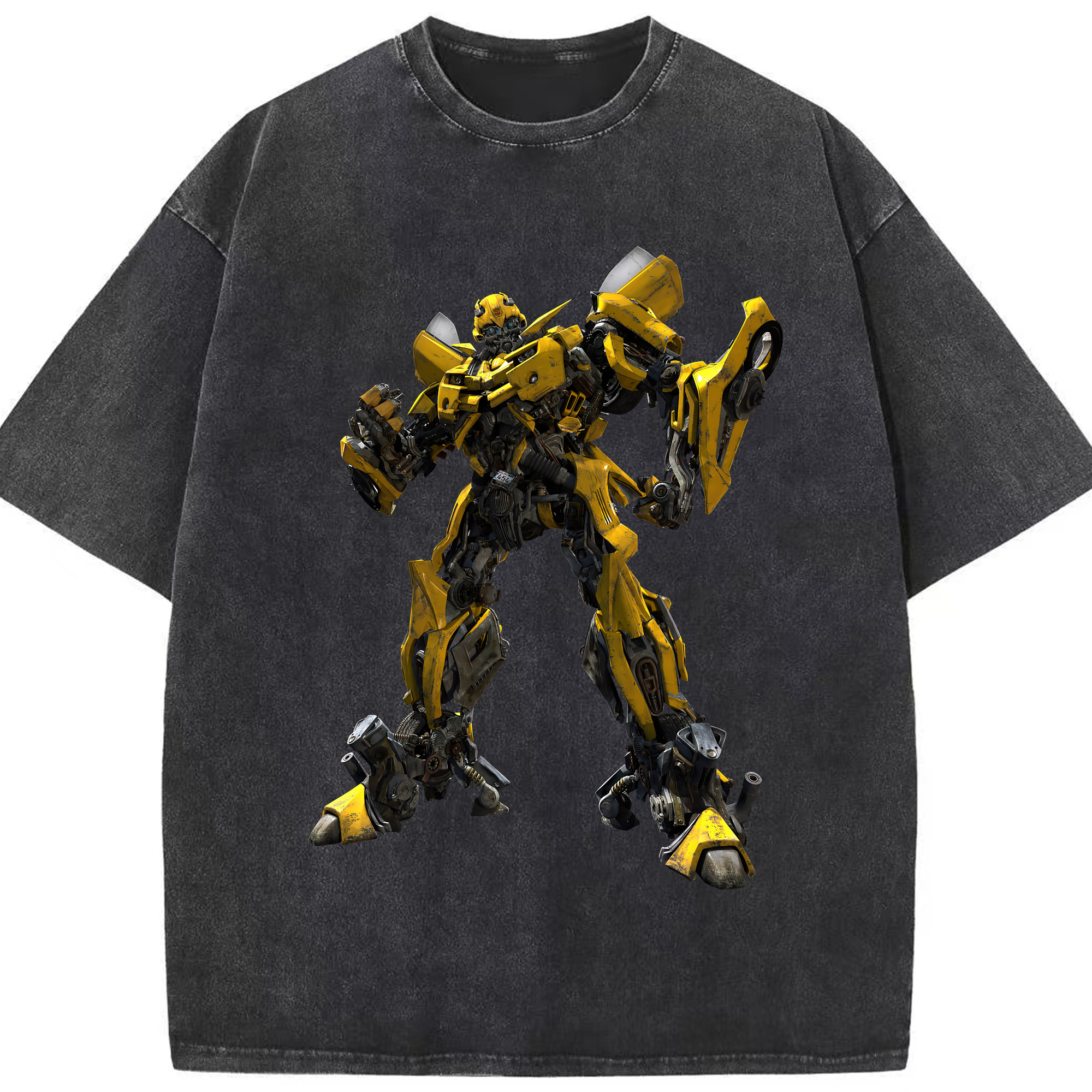 （画像用） Transformers トランスフォーマー 綿100% ヴィンテージ風 半袖Tシャツ（フロントプリント）