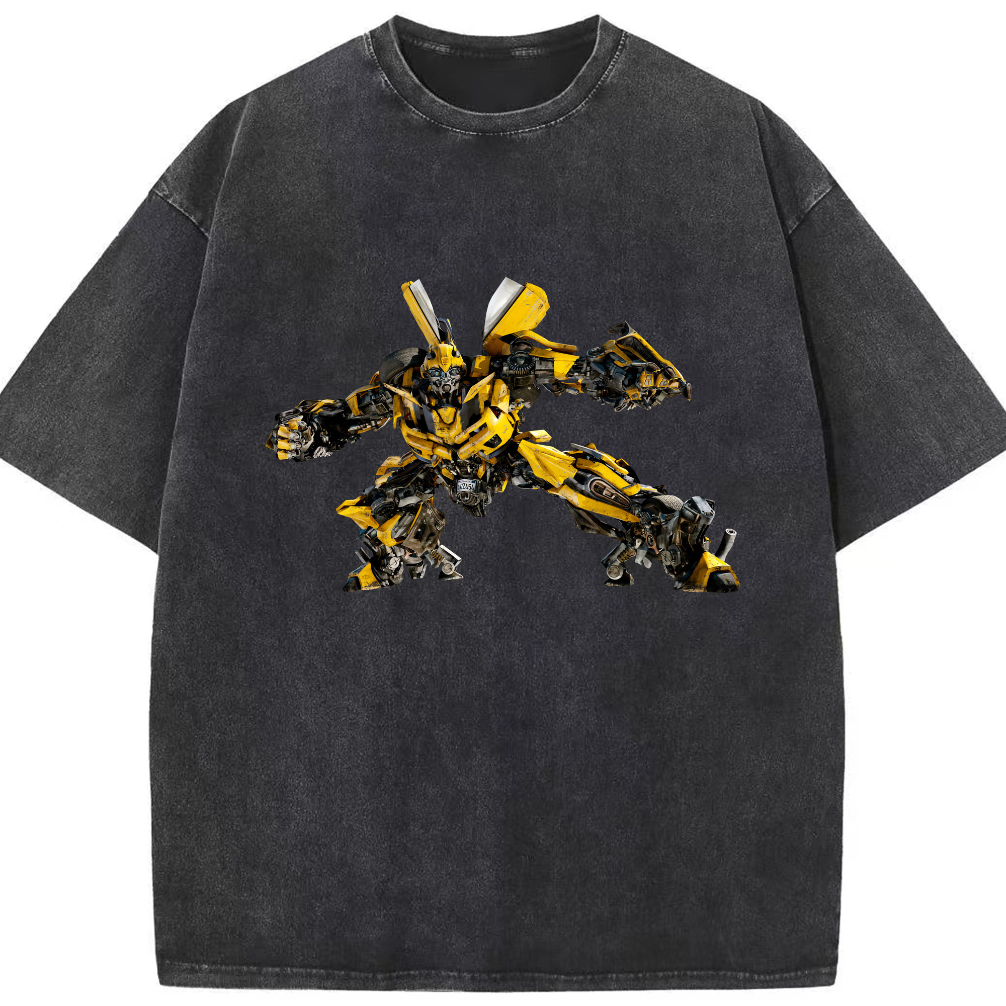 （画像用） Transformers トランスフォーマー 綿100% ヴィンテージ風 半袖Tシャツ（フロントプリント）