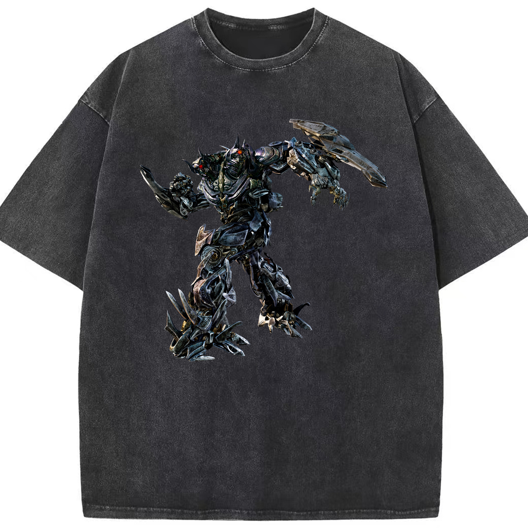 （画像用） Transformers トランスフォーマー 綿100% ヴィンテージ風 半袖Tシャツ（フロントプリント）