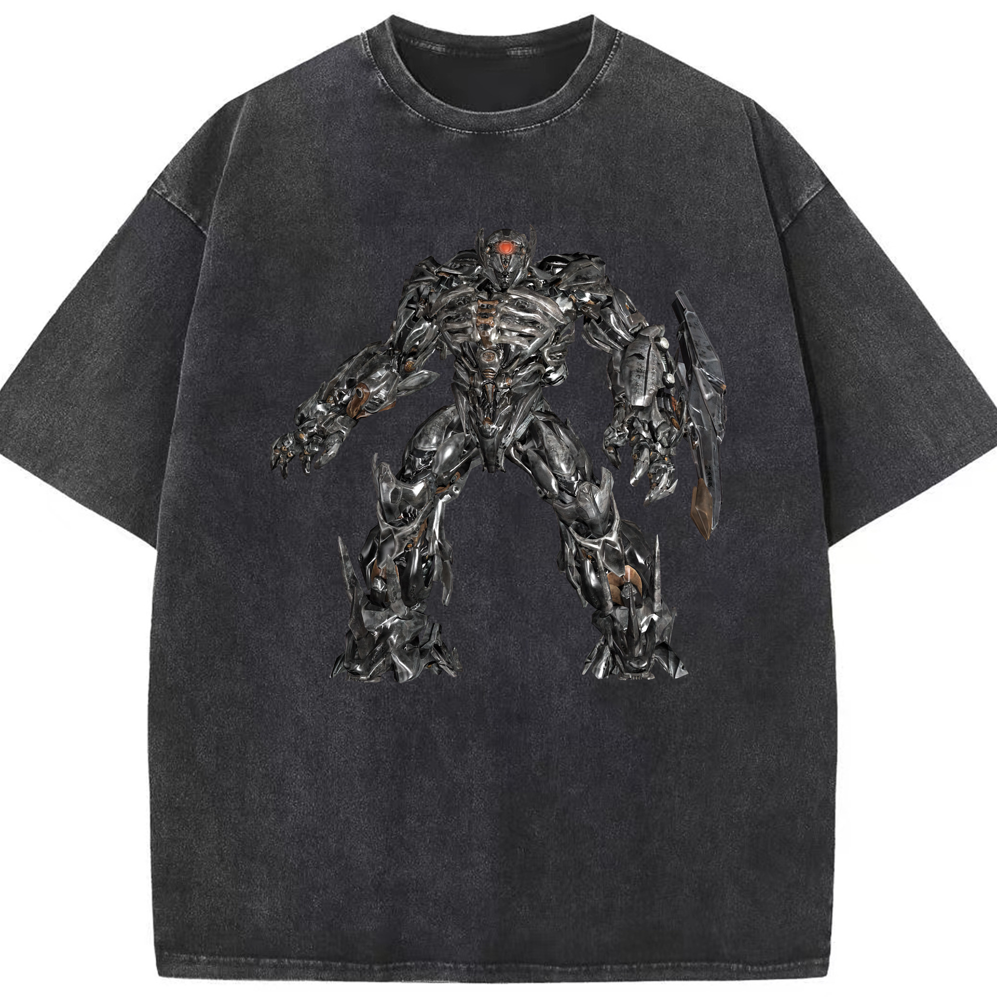 （画像用） Transformers トランスフォーマー 綿100% ヴィンテージ風 半袖Tシャツ（フロントプリント）