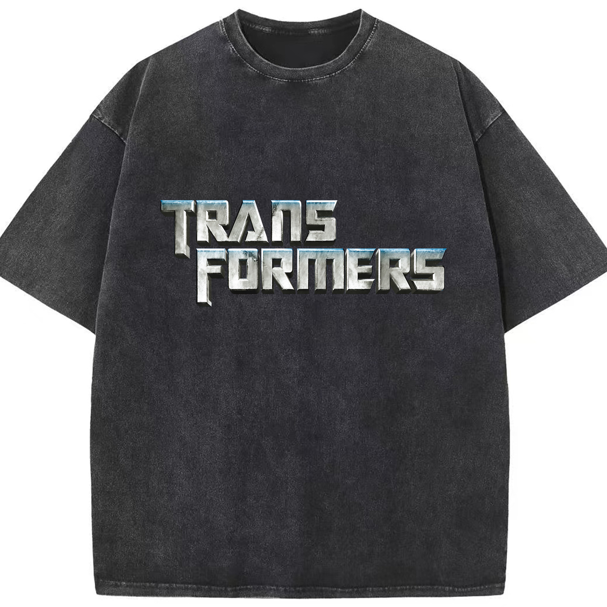 （画像用） Transformers トランスフォーマー 綿100% ヴィンテージ風 半袖Tシャツ（フロントプリント）