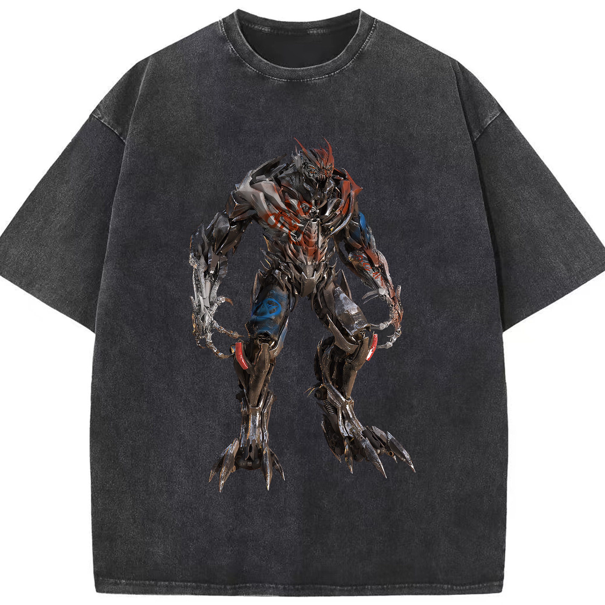 （画像用） Transformers トランスフォーマー 綿100% ヴィンテージ風 半袖Tシャツ（フロントプリント）