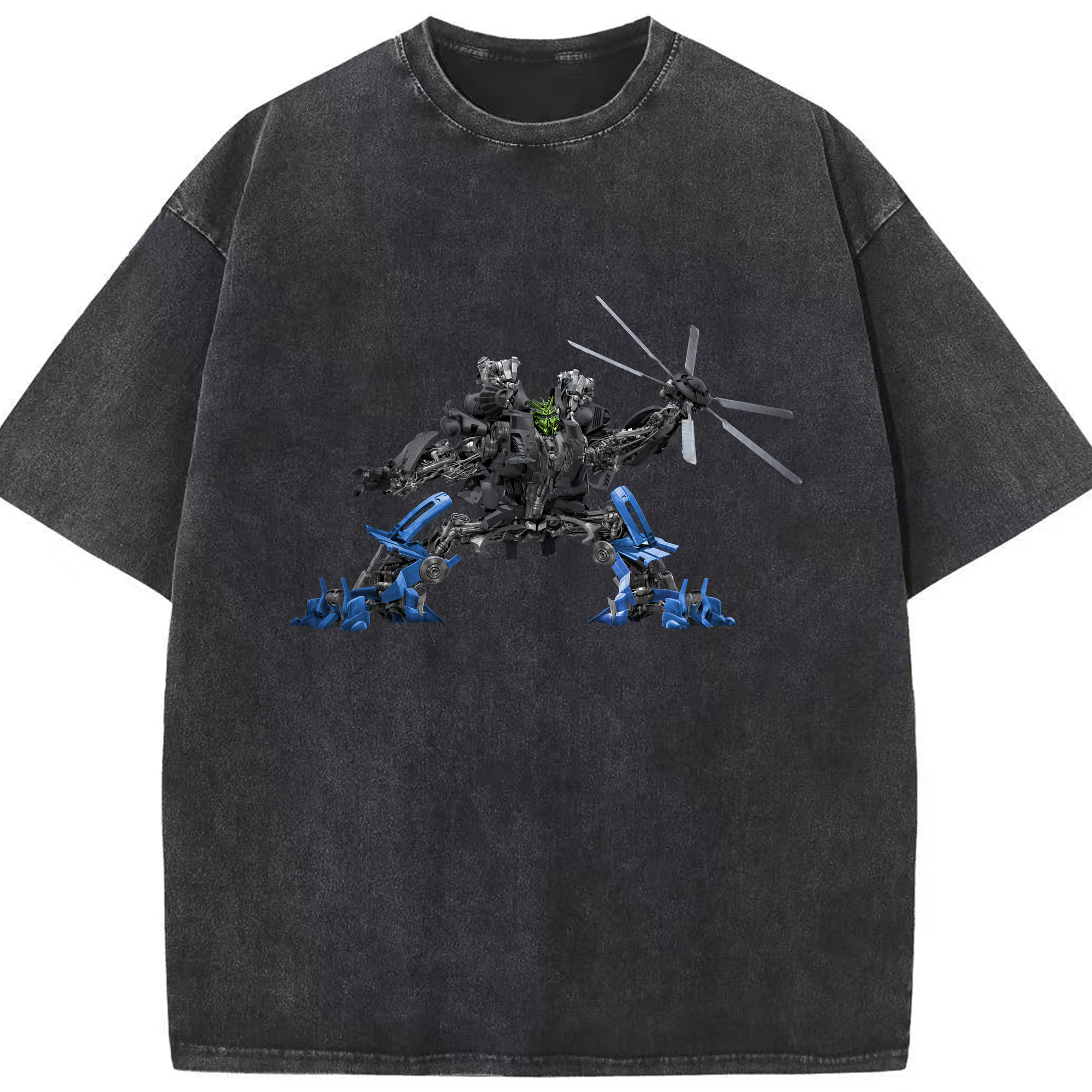 （画像用） Transformers トランスフォーマー 綿100% ヴィンテージ風 半袖Tシャツ（フロントプリント）