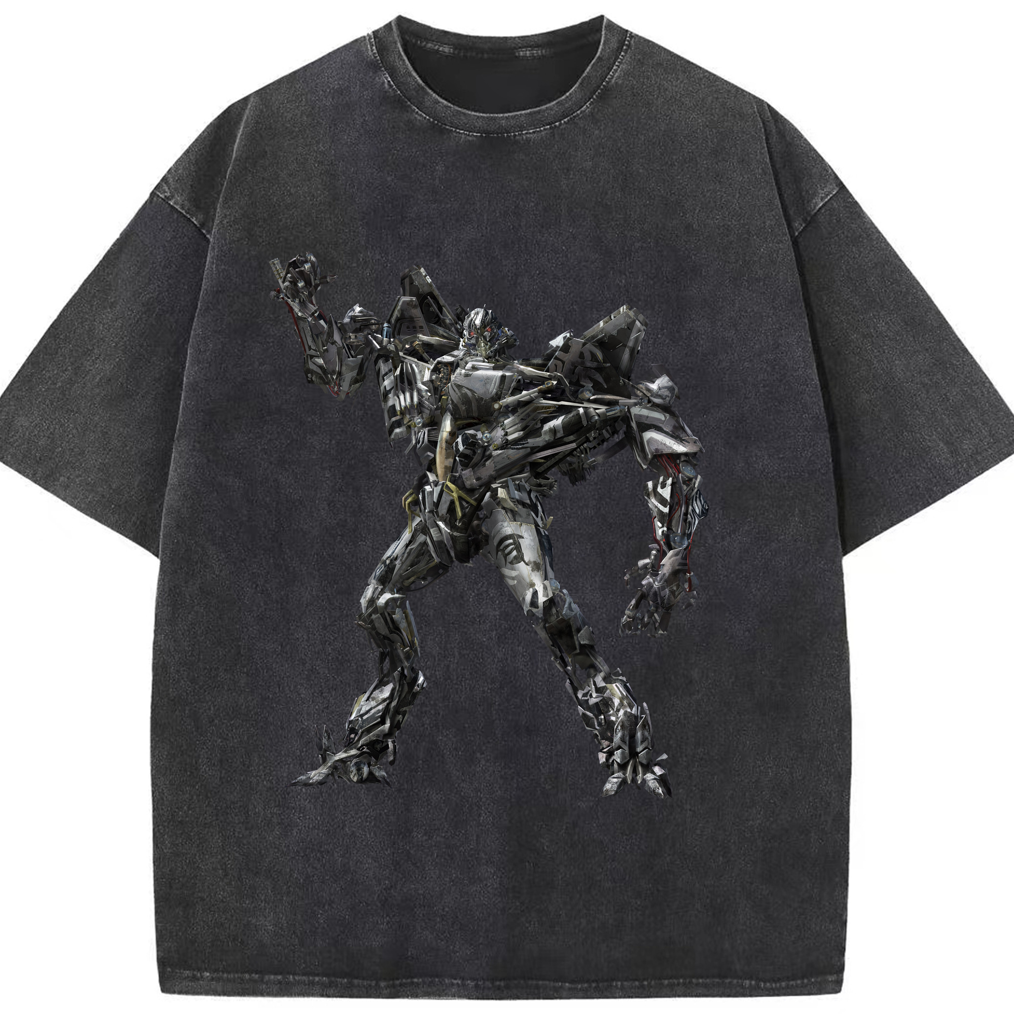 （画像用） Transformers トランスフォーマー 綿100% ヴィンテージ風 半袖Tシャツ（フロントプリント）
