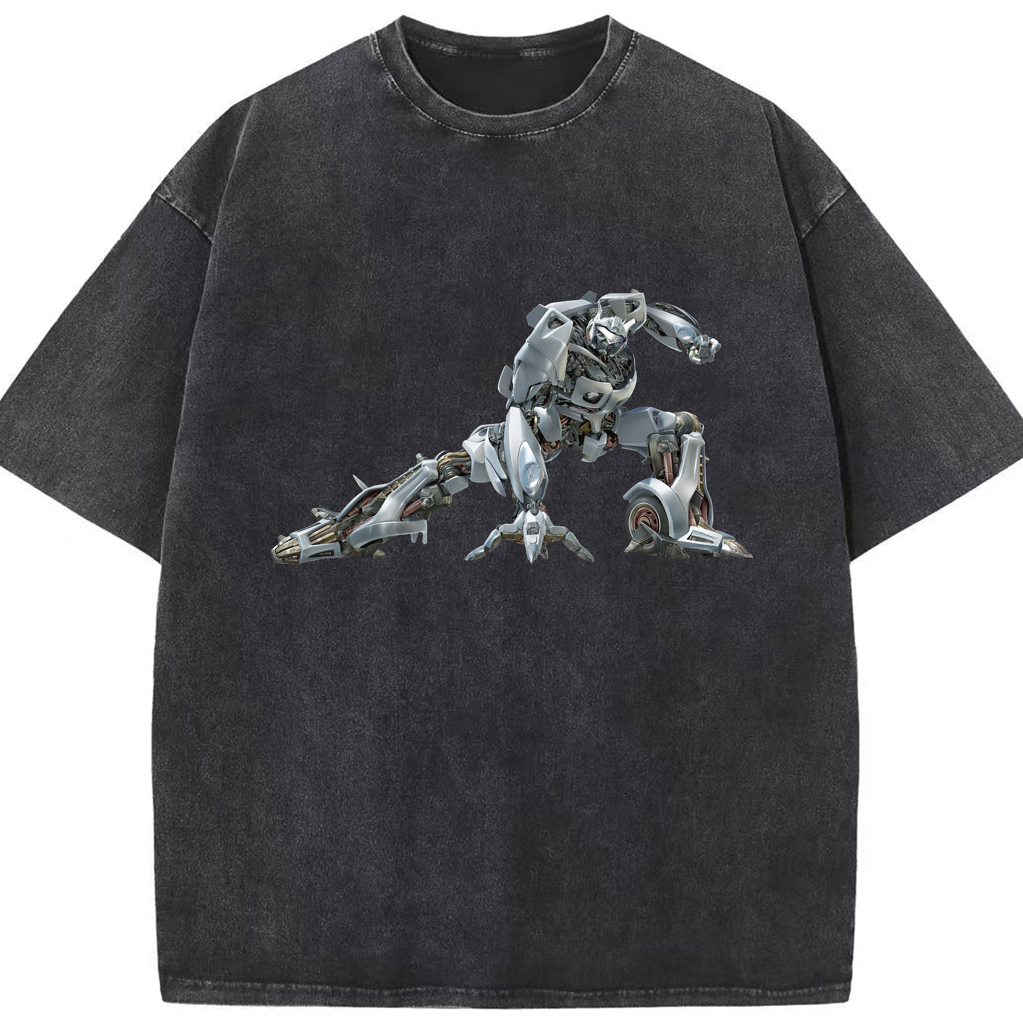 （画像用） Transformers トランスフォーマー 綿100% ヴィンテージ風 半袖Tシャツ（フロントプリント）