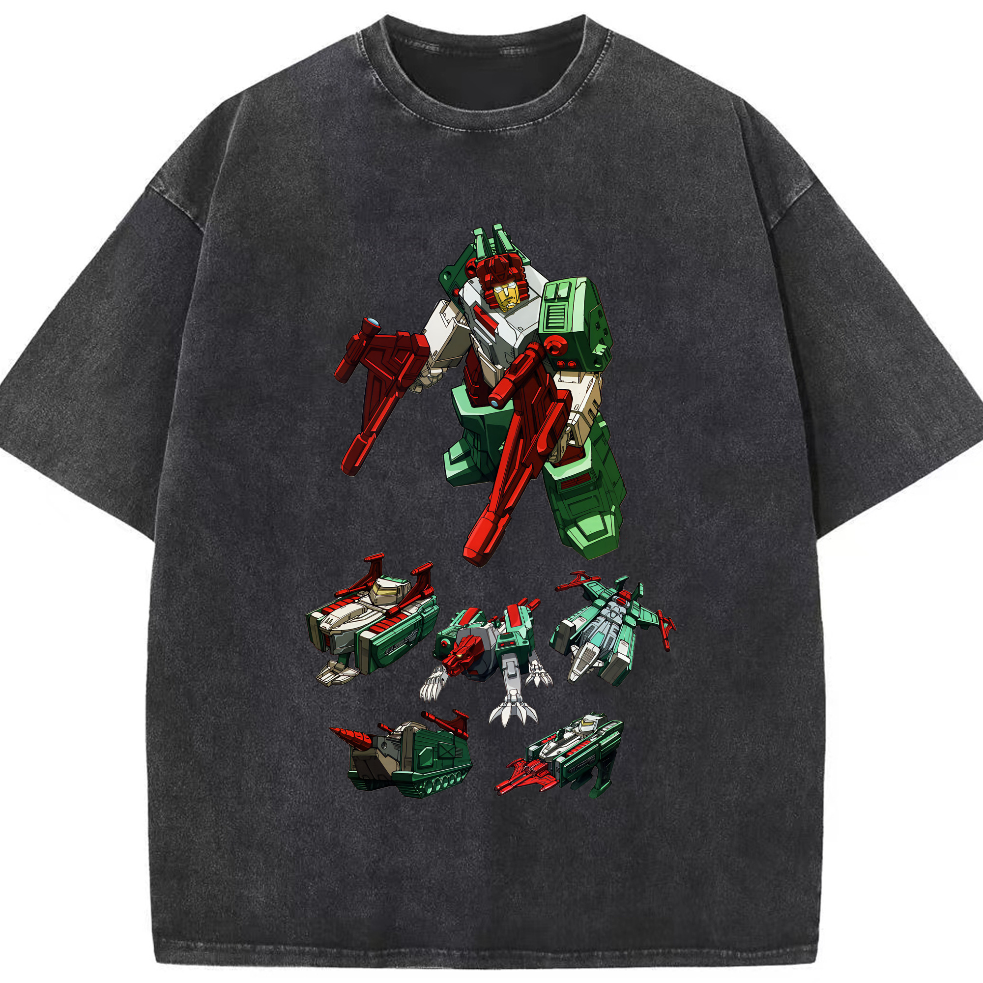 （画像用） Transformers トランスフォーマー 綿100% ヴィンテージ風 半袖Tシャツ（フロントプリント）