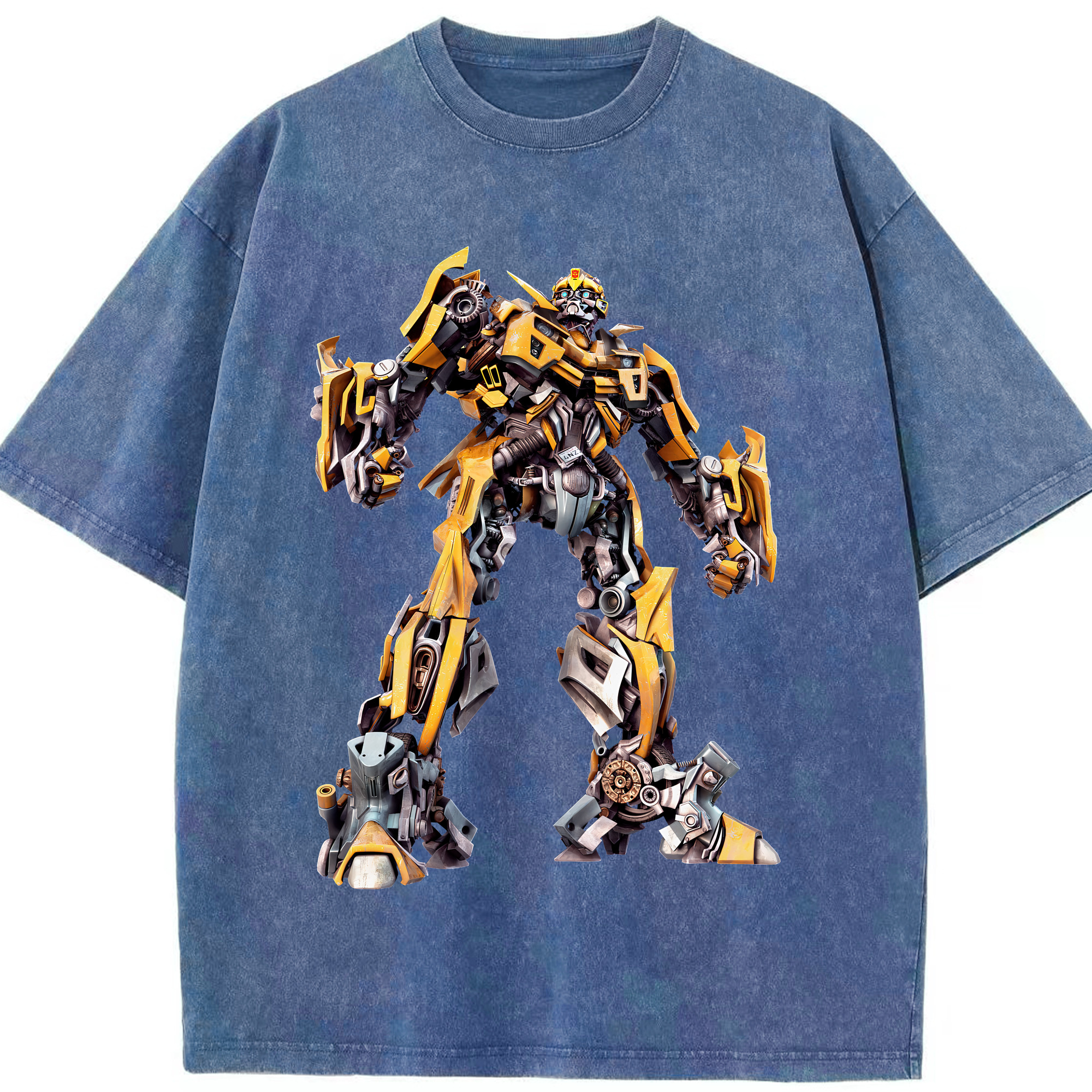 （画像用） Transformers トランスフォーマー 綿100% ヴィンテージ風 半袖Tシャツ（フロントプリント）