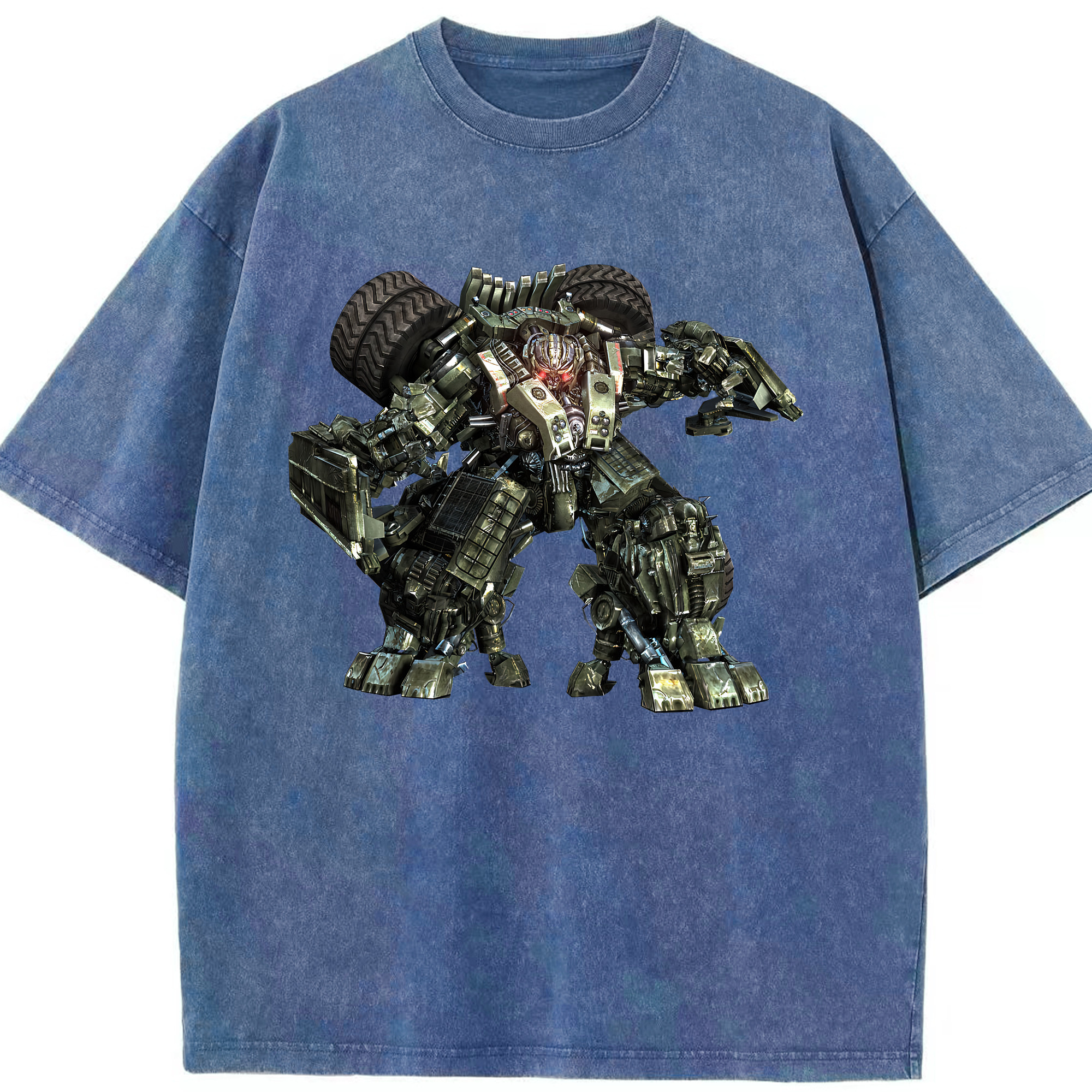（画像用） Transformers トランスフォーマー 綿100% ヴィンテージ風 半袖Tシャツ（フロントプリント）
