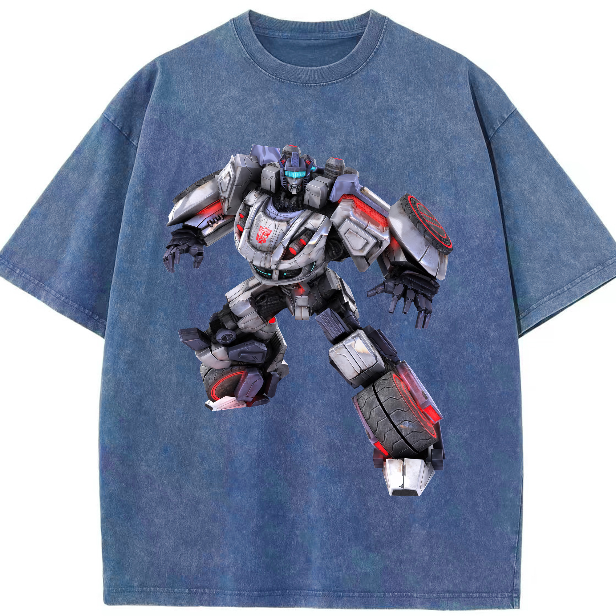 （画像用） Transformers トランスフォーマー 綿100% ヴィンテージ風 半袖Tシャツ（フロントプリント）