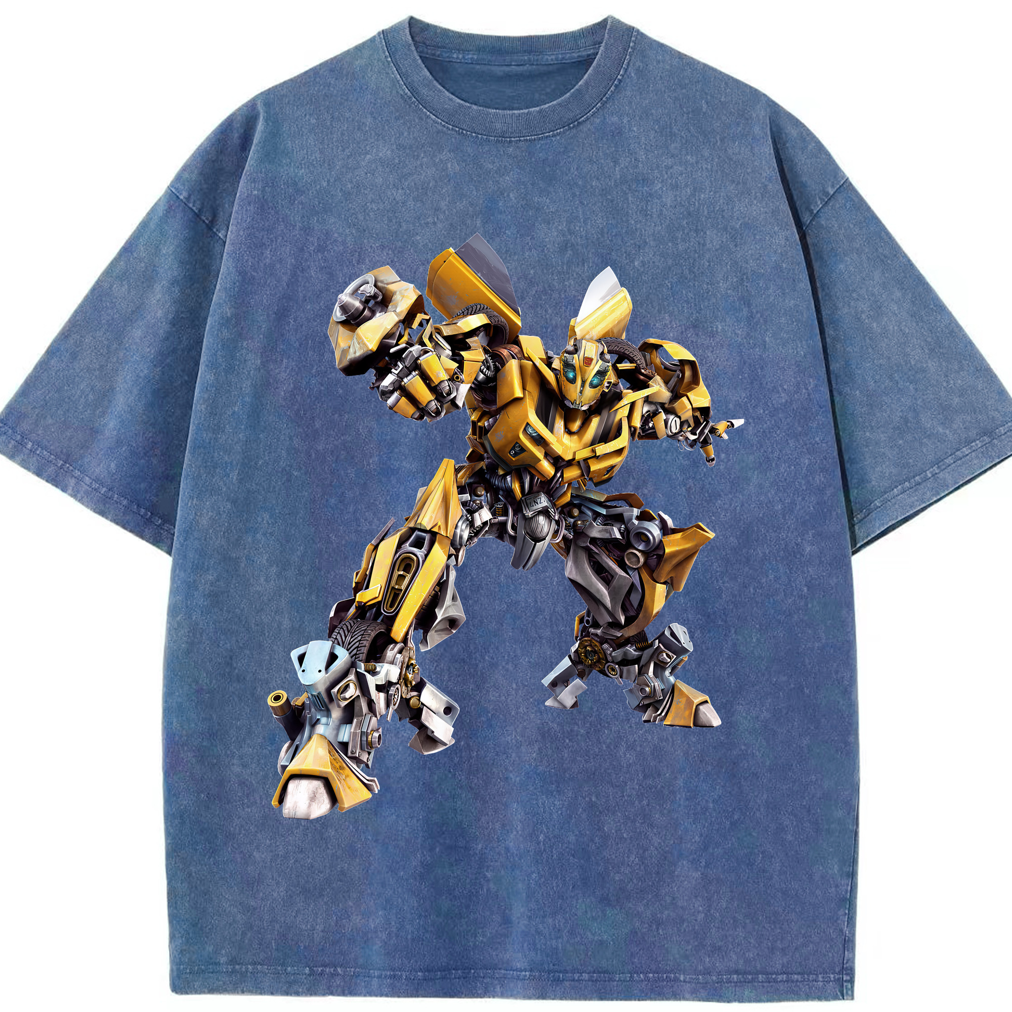 （画像用） Transformers トランスフォーマー 綿100% ヴィンテージ風 半袖Tシャツ（フロントプリント）