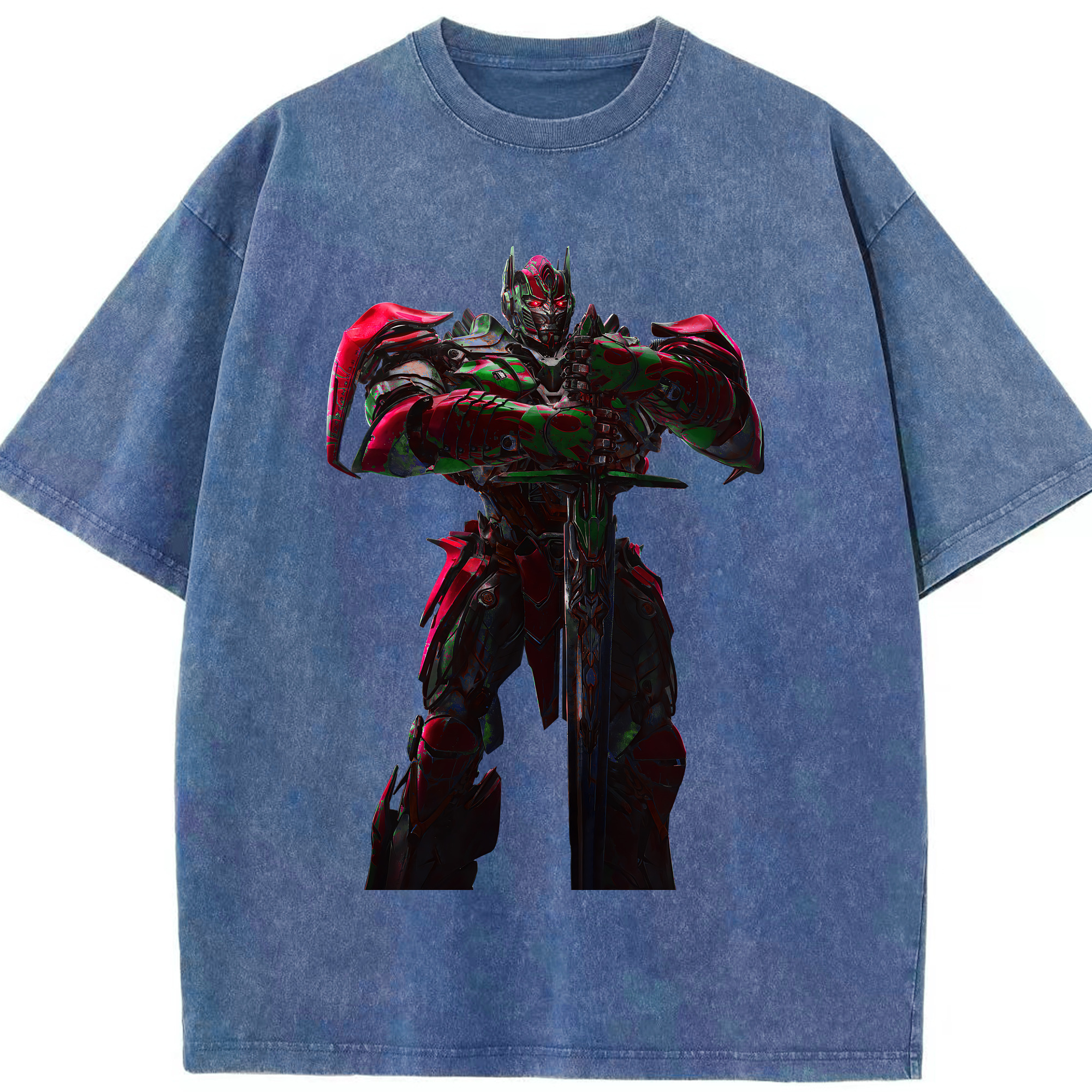 （画像用） Transformers トランスフォーマー 綿100% ヴィンテージ風 半袖Tシャツ（フロントプリント）