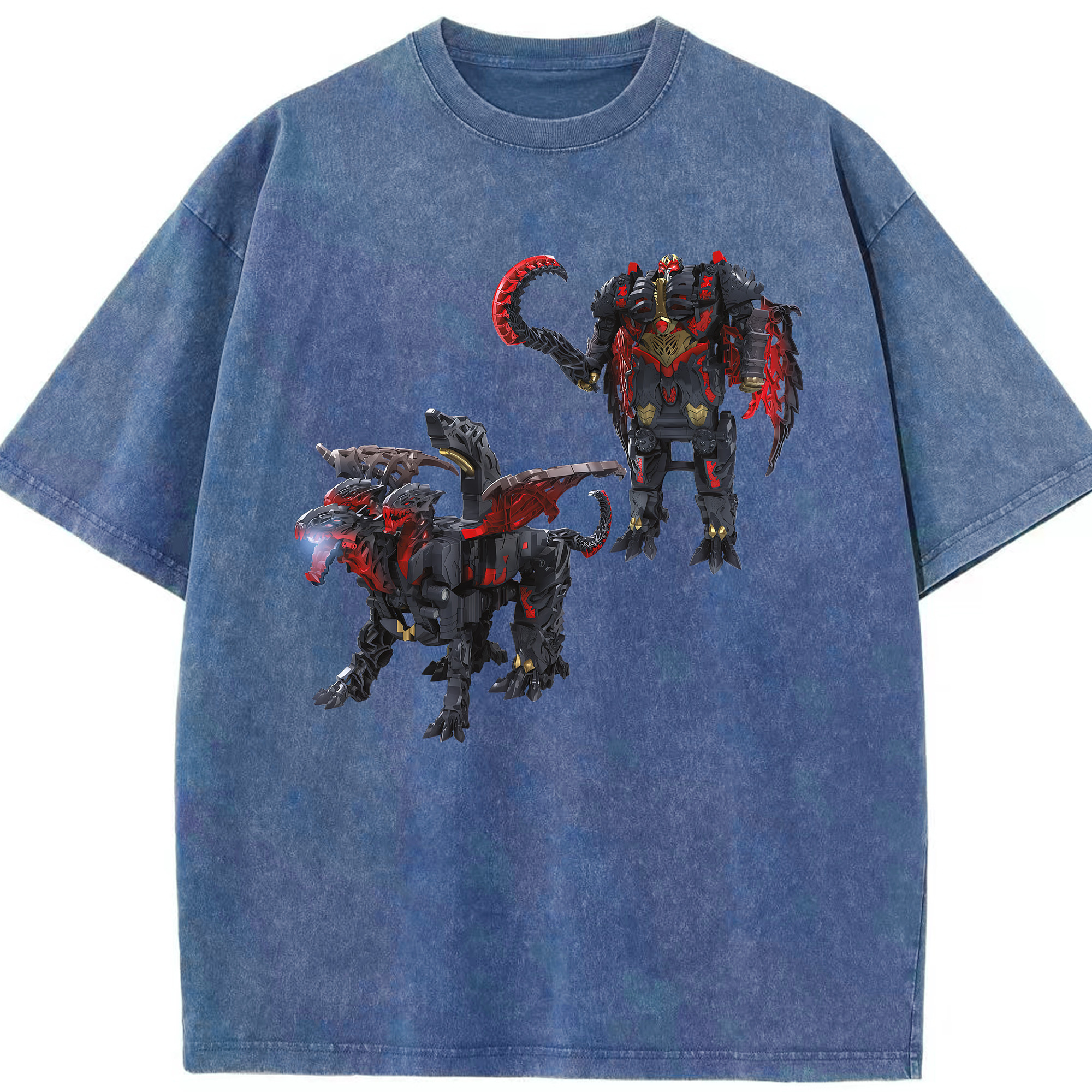 （画像用） Transformers トランスフォーマー 綿100% ヴィンテージ風 半袖Tシャツ（フロントプリント）