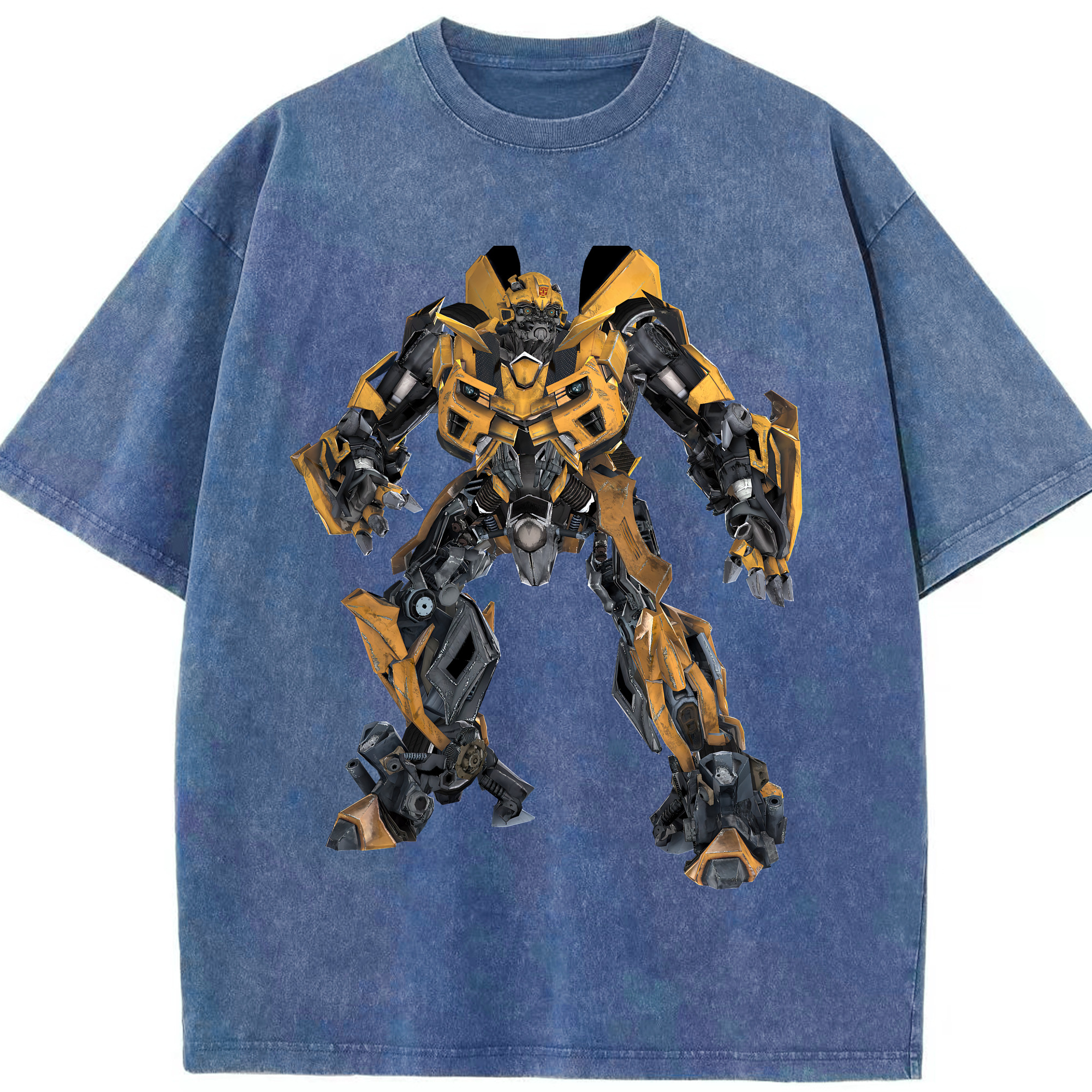 （画像用） Transformers トランスフォーマー 綿100% ヴィンテージ風 半袖Tシャツ（フロントプリント）