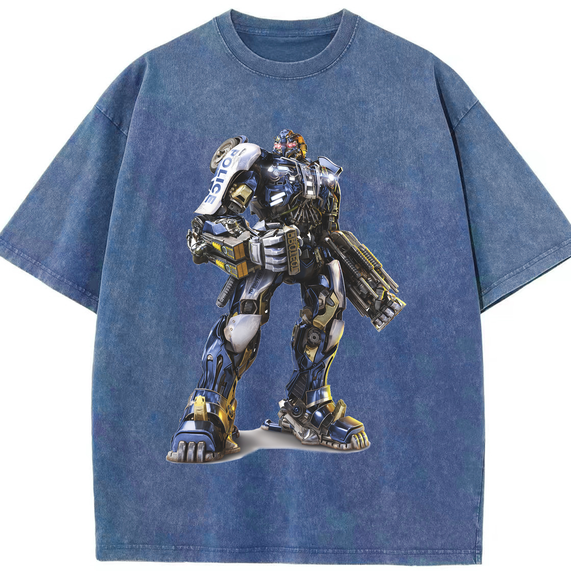 （画像用） Transformers トランスフォーマー 綿100% ヴィンテージ風 半袖Tシャツ（フロントプリント）