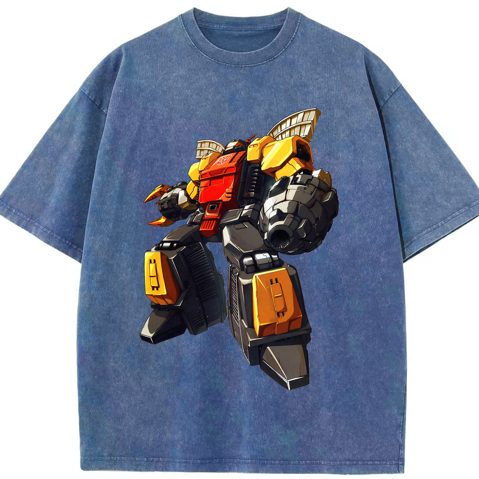 （画像用） Transformers トランスフォーマー 綿100% ヴィンテージ風 半袖Tシャツ（フロントプリント）