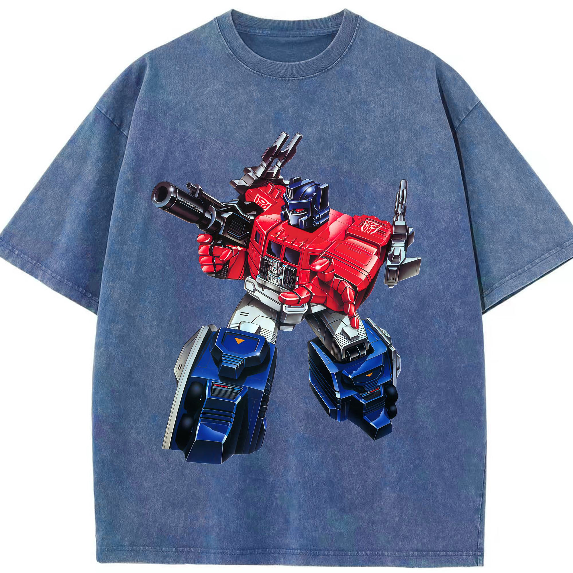 （画像用） Transformers トランスフォーマー 綿100% ヴィンテージ風 半袖Tシャツ（フロントプリント）