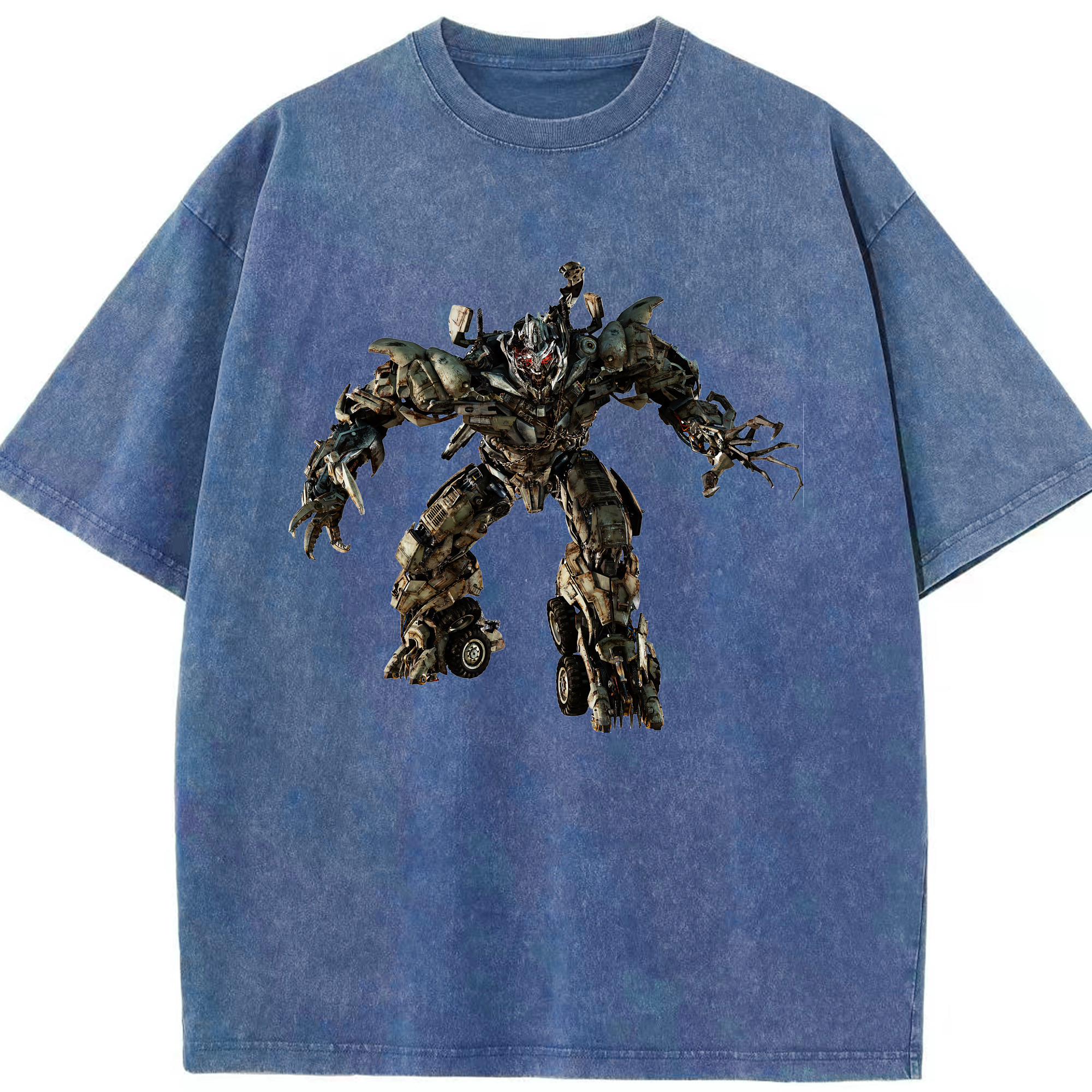 （画像用） Transformers トランスフォーマー 綿100% ヴィンテージ風 半袖Tシャツ（フロントプリント）