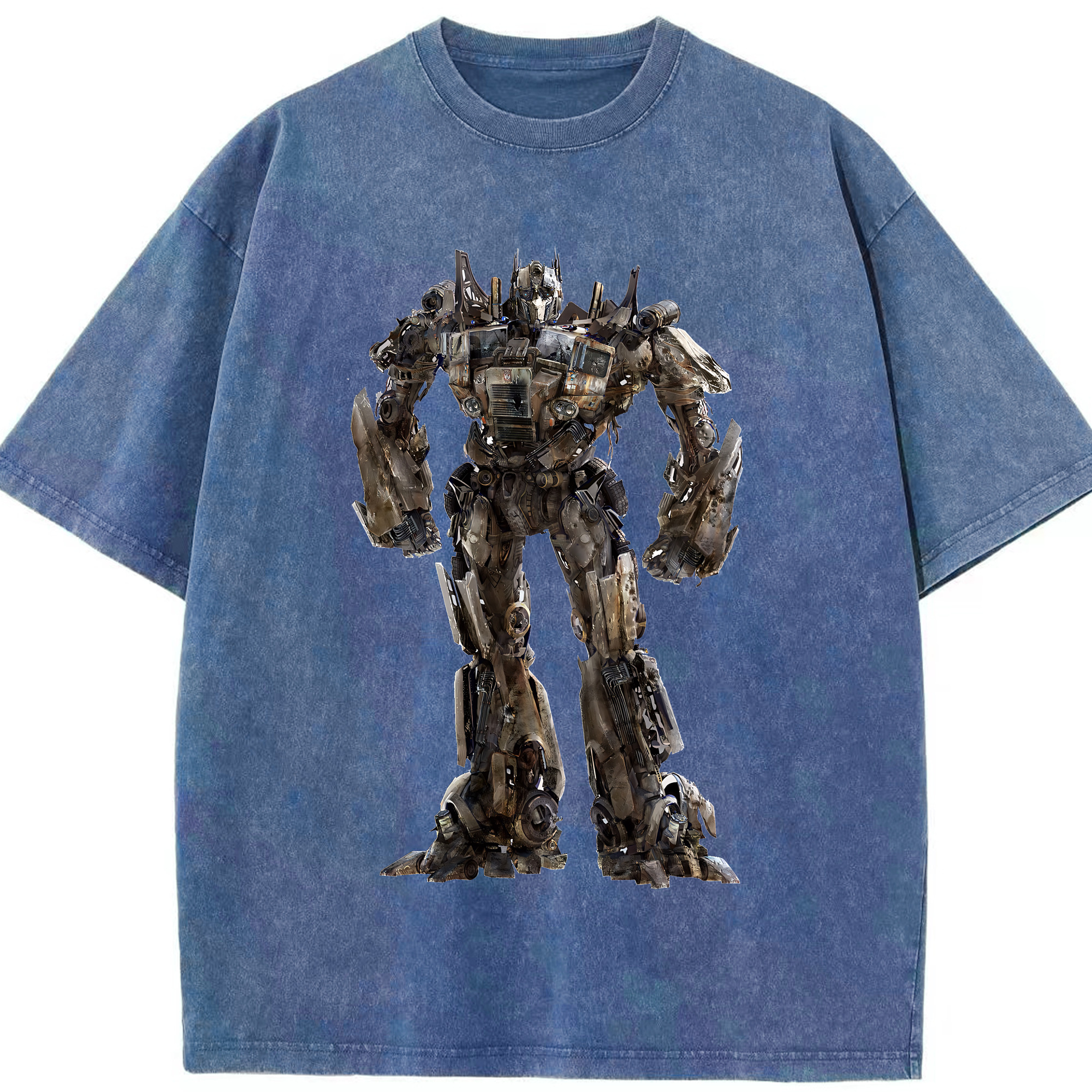 （画像用） Transformers トランスフォーマー 綿100% ヴィンテージ風 半袖Tシャツ（フロントプリント）