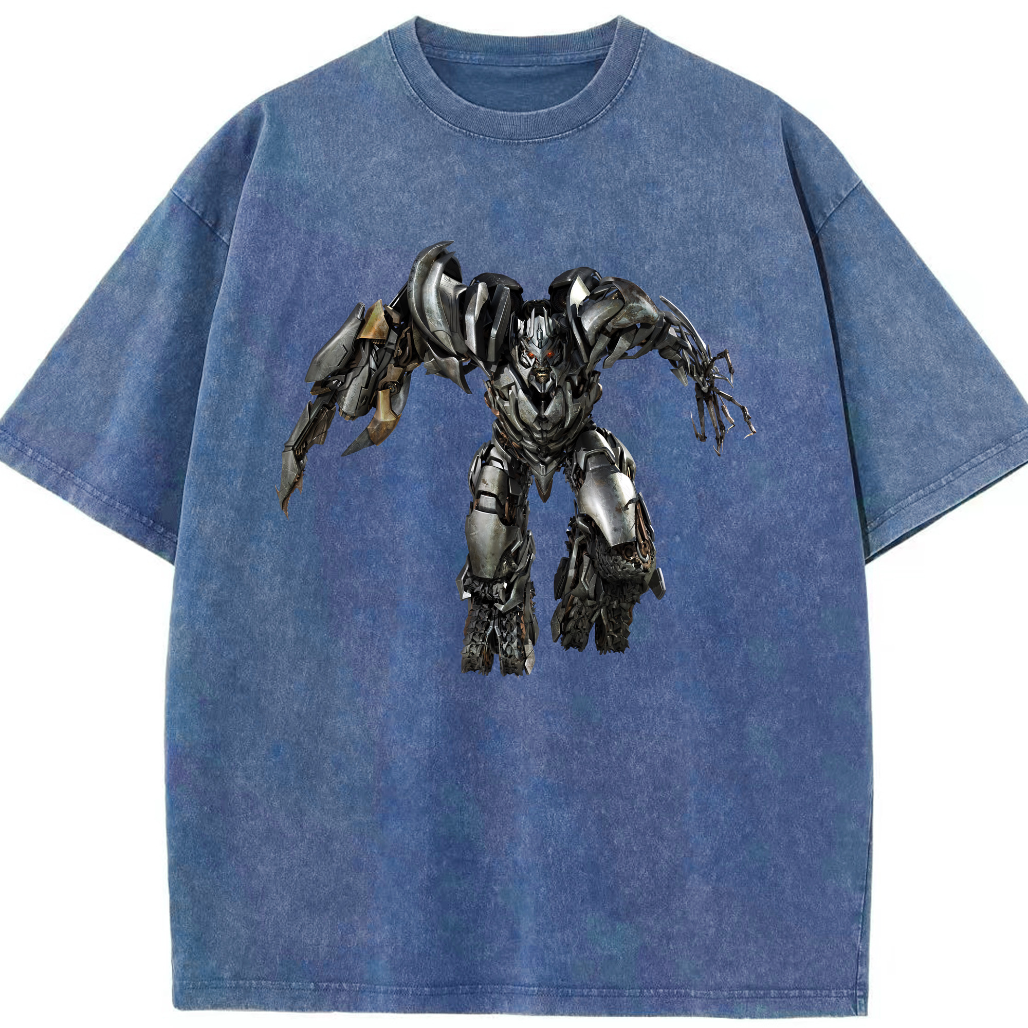 （画像用） Transformers トランスフォーマー 綿100% ヴィンテージ風 半袖Tシャツ（フロントプリント）