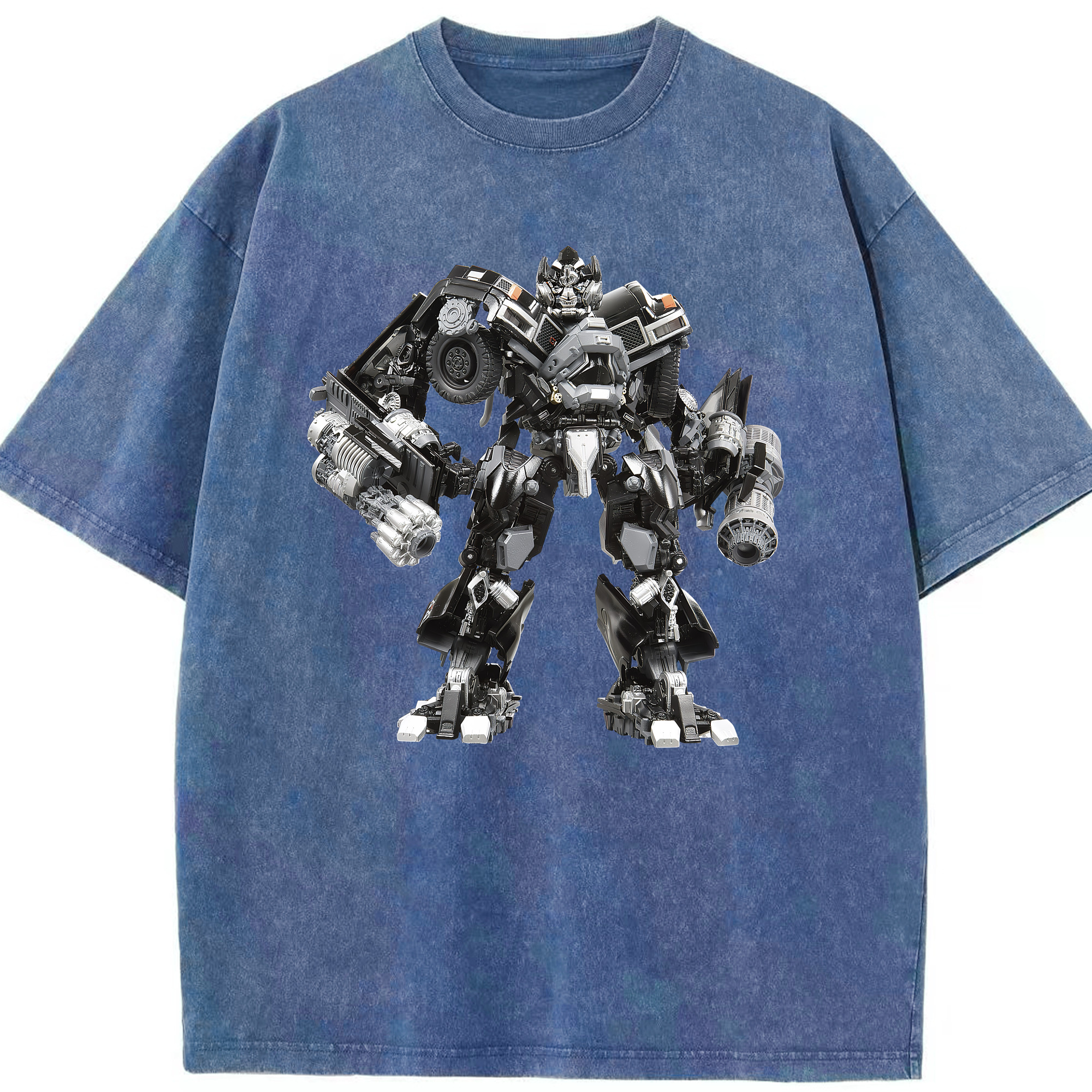 （画像用） Transformers トランスフォーマー 綿100% ヴィンテージ風 半袖Tシャツ（フロントプリント）