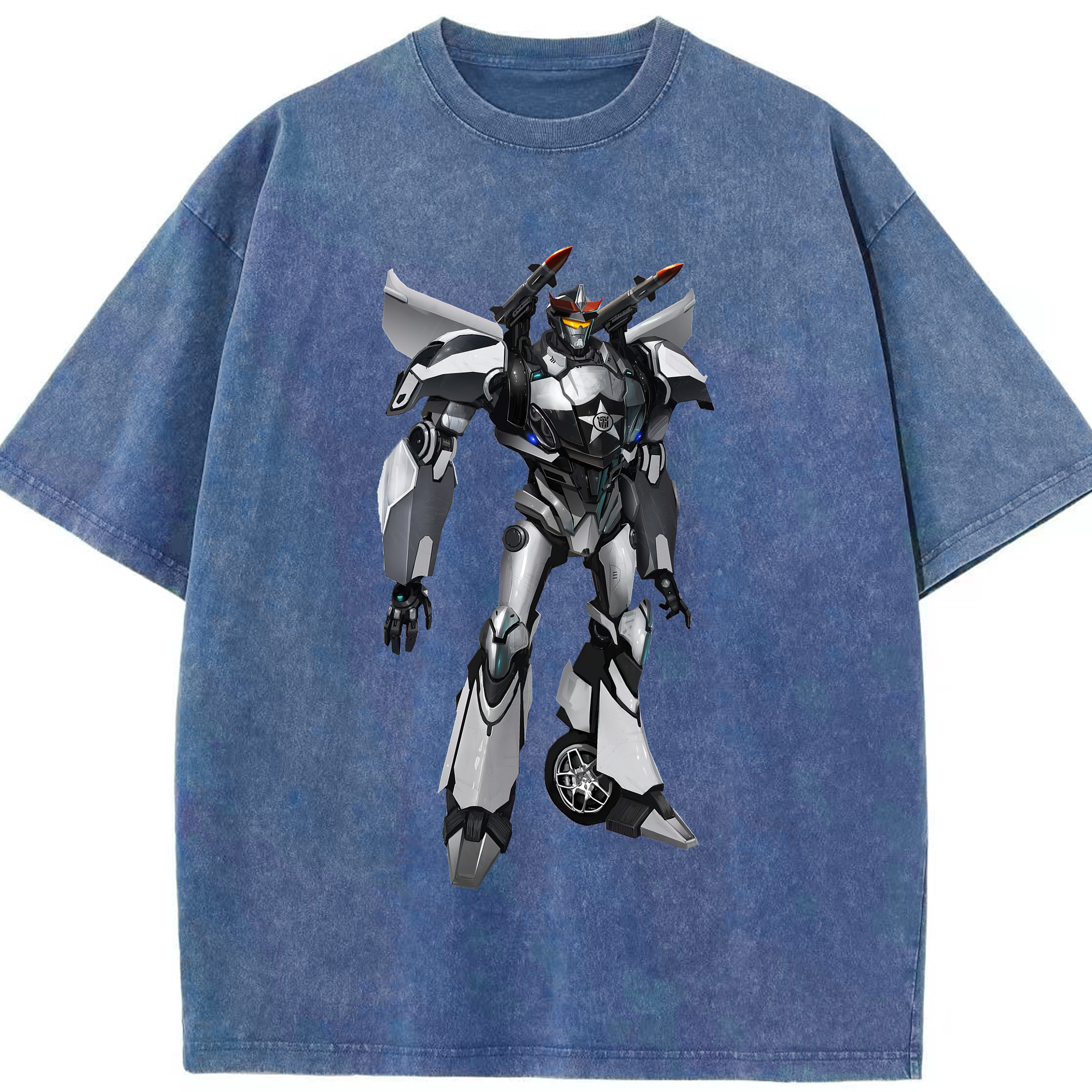 （画像用） Transformers トランスフォーマー 綿100% ヴィンテージ風 半袖Tシャツ（フロントプリント）