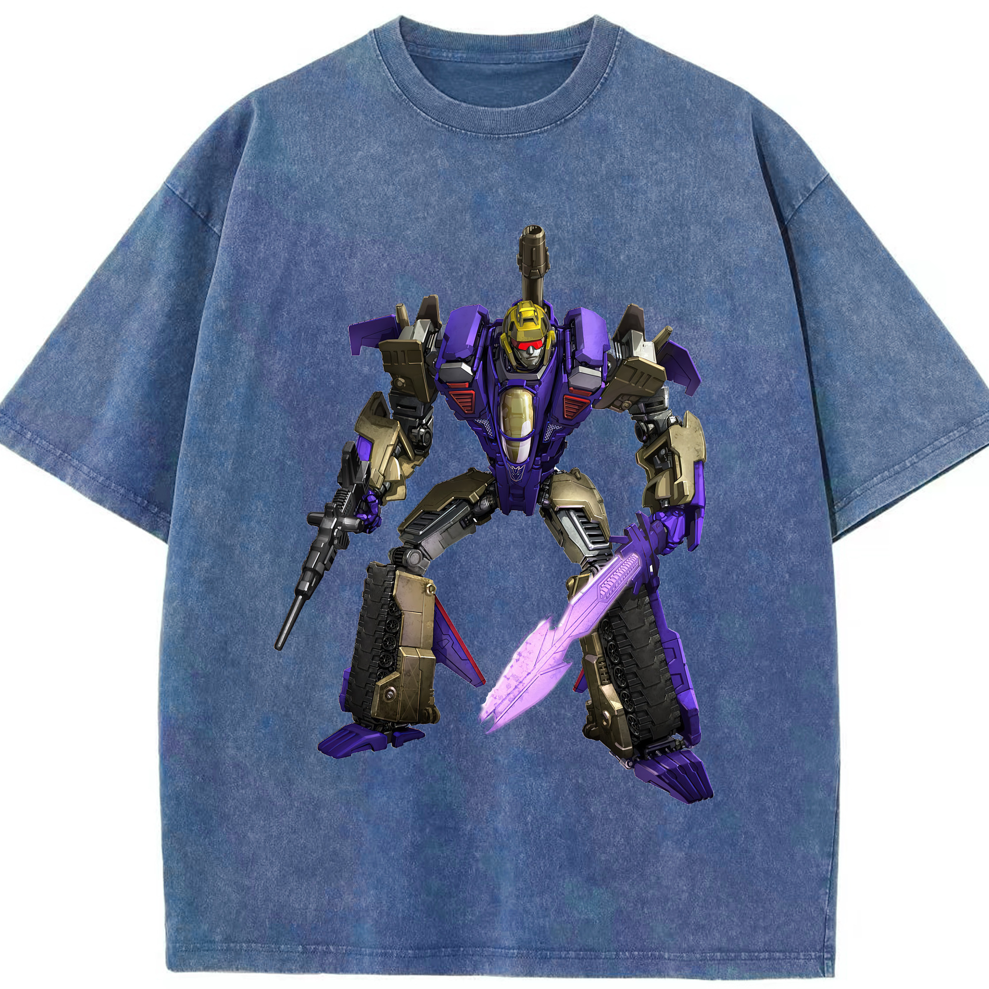 （画像用） Transformers トランスフォーマー 綿100% ヴィンテージ風 半袖Tシャツ（フロントプリント）