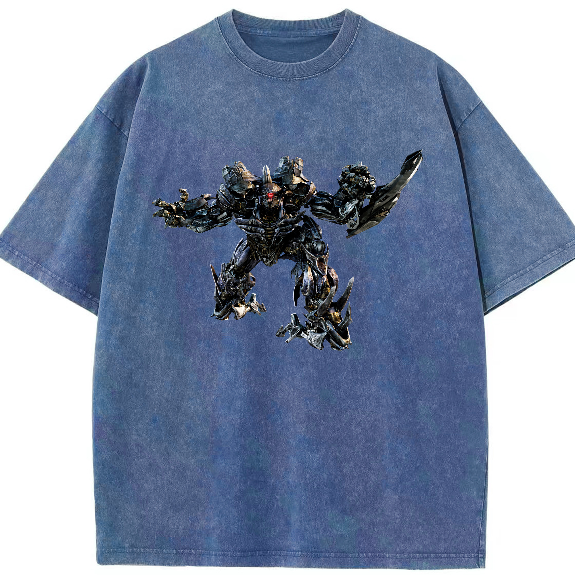 （画像用） Transformers トランスフォーマー 綿100% ヴィンテージ風 半袖Tシャツ（フロントプリント）