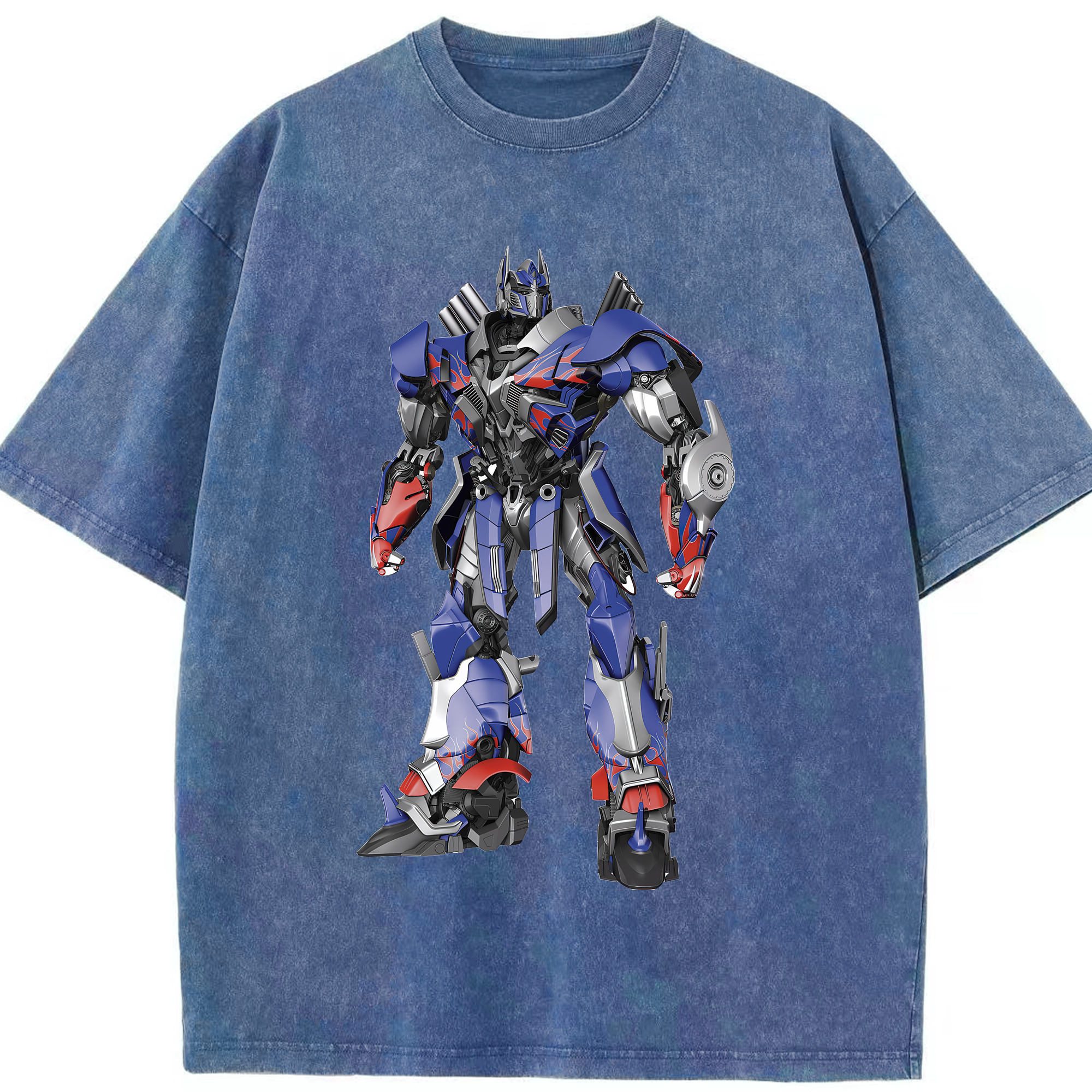 （画像用） Transformers トランスフォーマー 綿100% ヴィンテージ風 半袖Tシャツ（フロントプリント）
