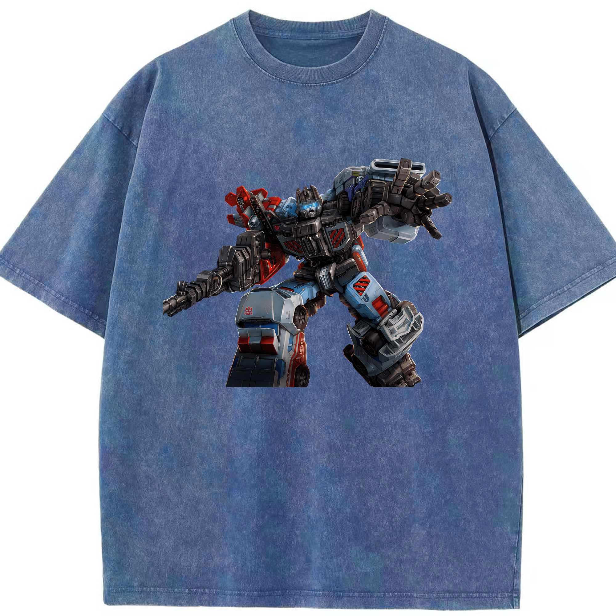 （画像用） Transformers トランスフォーマー 綿100% ヴィンテージ風 半袖Tシャツ（フロントプリント）