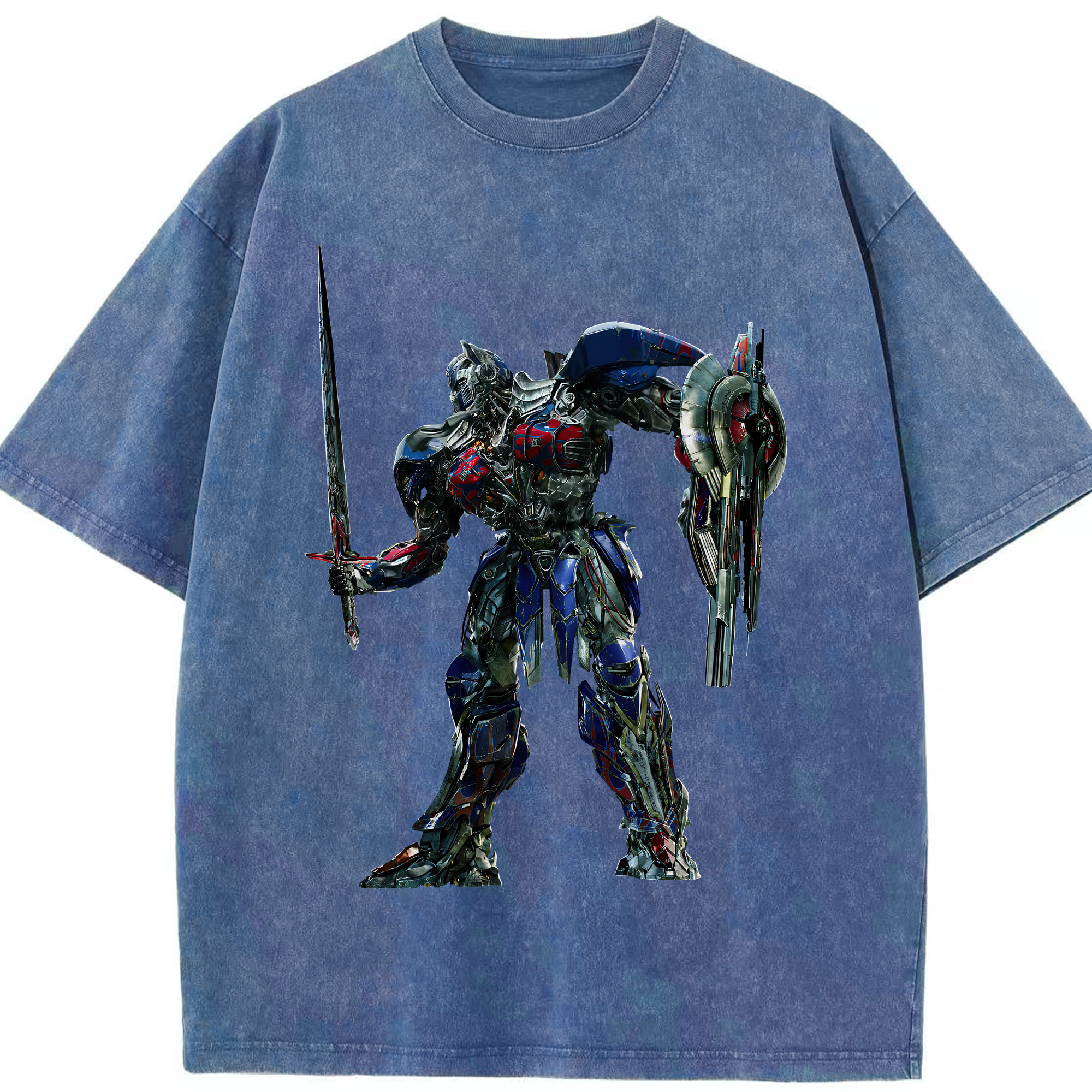 （画像用） Transformers トランスフォーマー 綿100% ヴィンテージ風 半袖Tシャツ（フロントプリント）