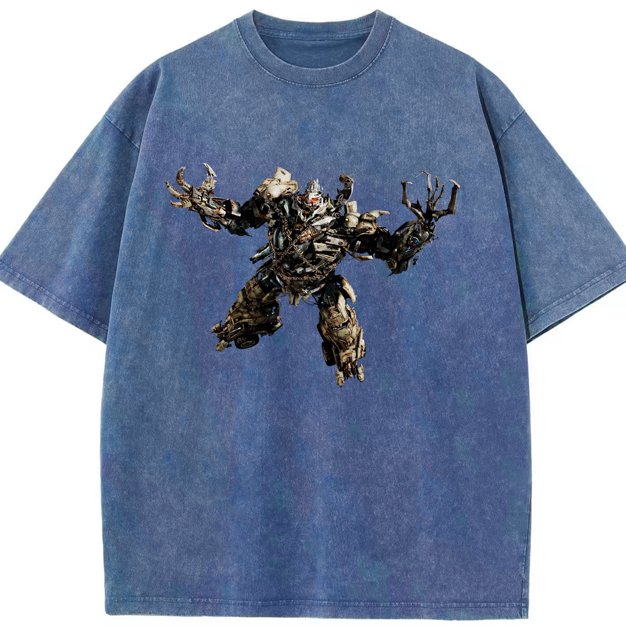 （画像用） Transformers トランスフォーマー 綿100% ヴィンテージ風 半袖Tシャツ（フロントプリント）