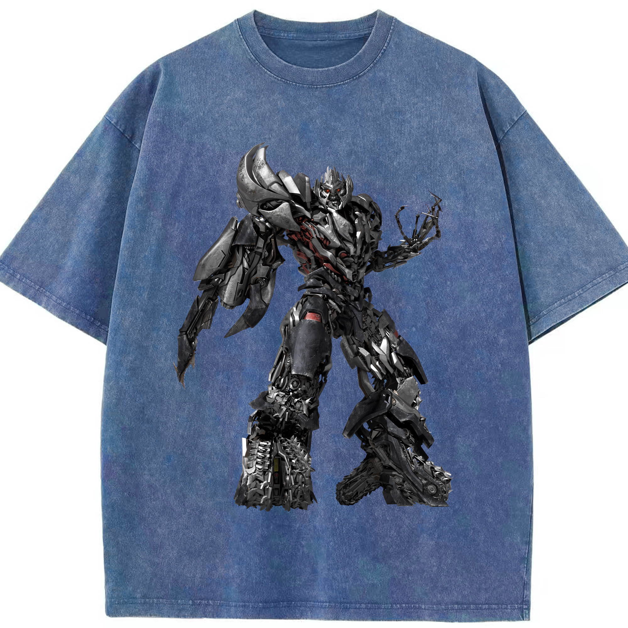 （画像用） Transformers トランスフォーマー 綿100% ヴィンテージ風 半袖Tシャツ（フロントプリント）