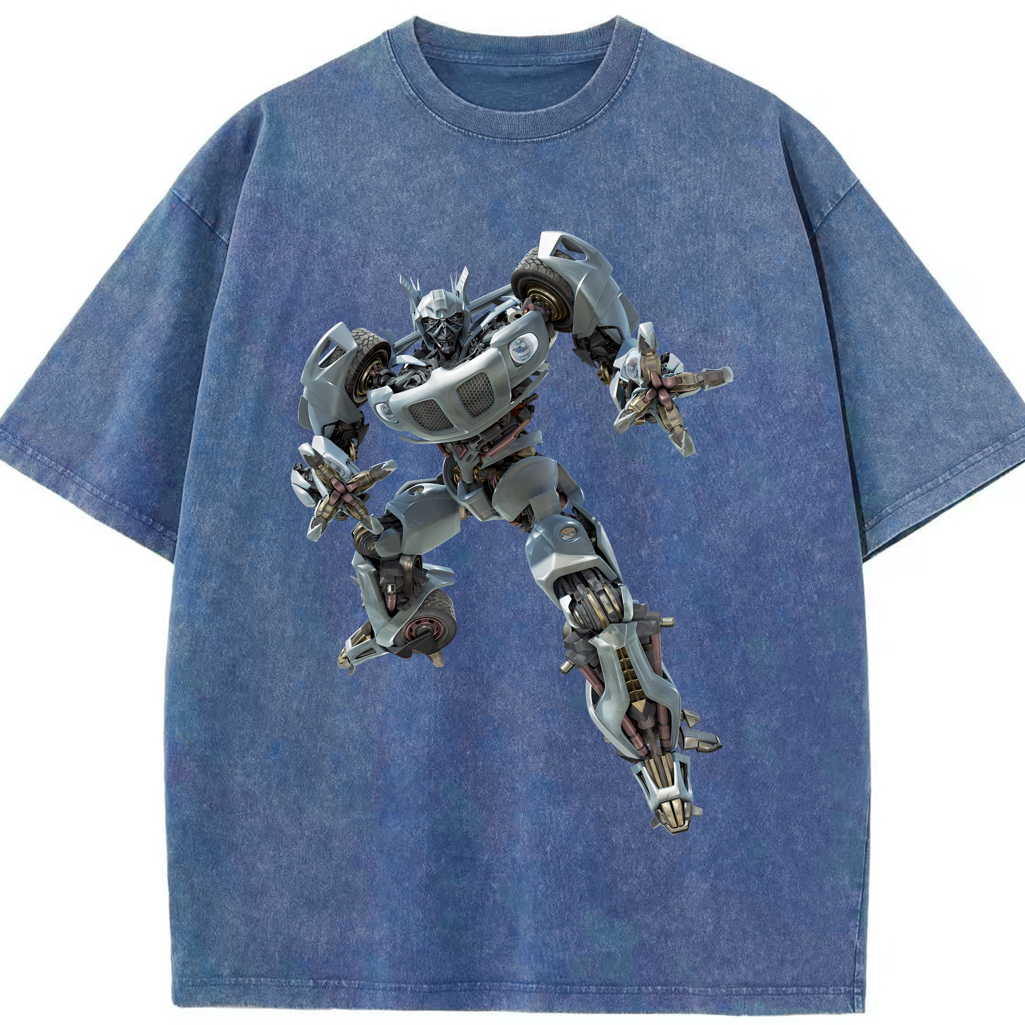 （画像用） Transformers トランスフォーマー 綿100% ヴィンテージ風 半袖Tシャツ（フロントプリント）