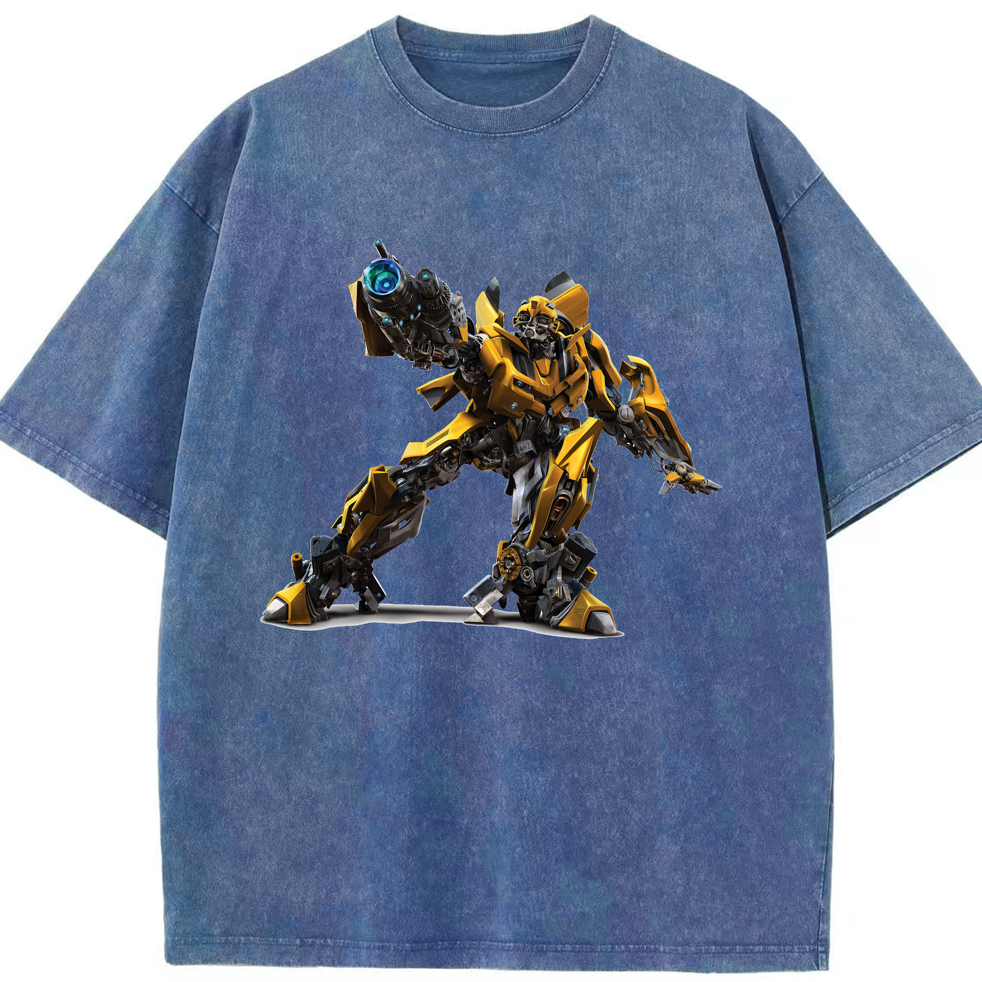 （画像用） Transformers トランスフォーマー 綿100% ヴィンテージ風 半袖Tシャツ（フロントプリント）