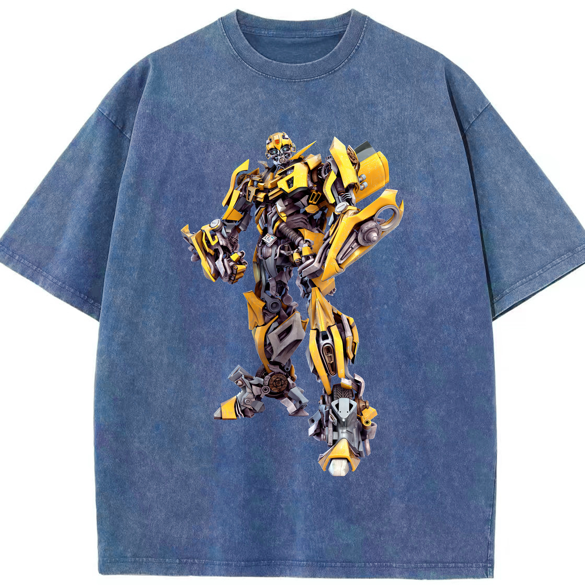 （画像用） Transformers トランスフォーマー 綿100% ヴィンテージ風 半袖Tシャツ（フロントプリント）