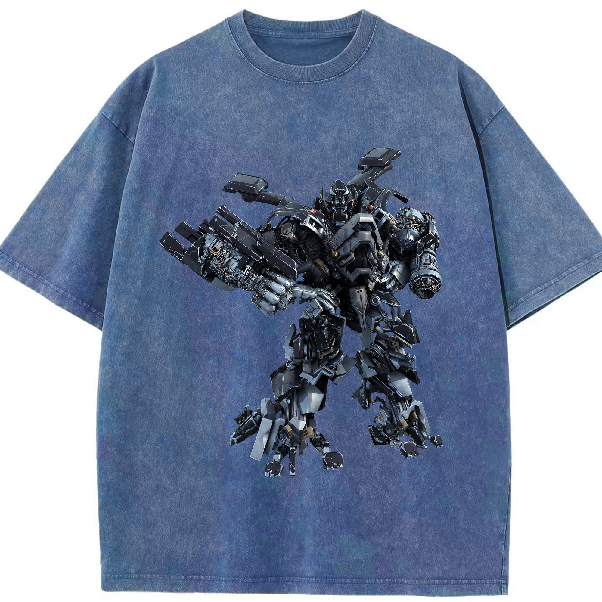 （画像用） Transformers トランスフォーマー 綿100% ヴィンテージ風 半袖Tシャツ（フロントプリント）