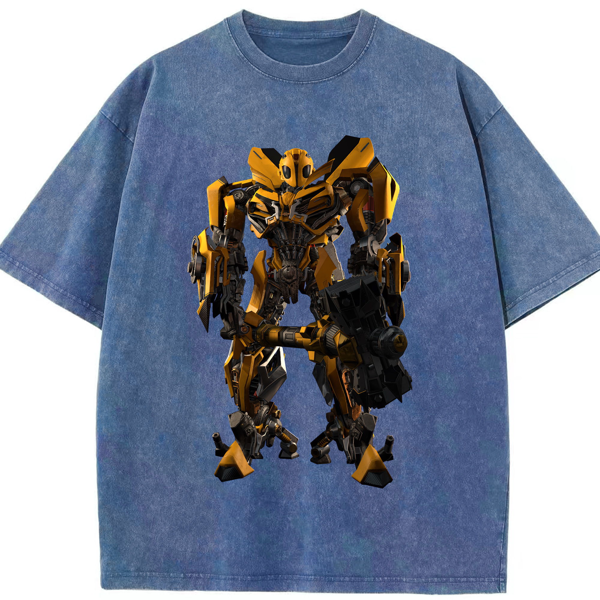 （画像用） Transformers トランスフォーマー 綿100% ヴィンテージ風 半袖Tシャツ（フロントプリント）