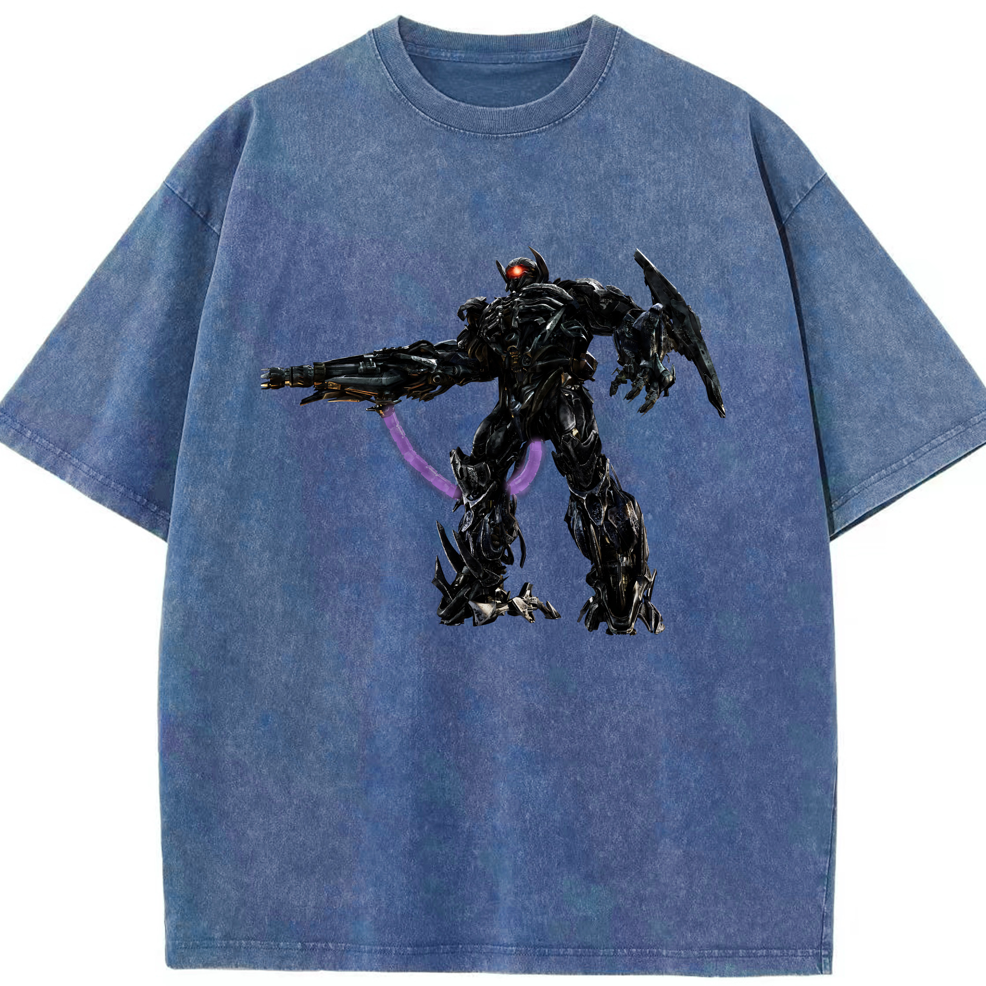 （画像用） Transformers トランスフォーマー 綿100% ヴィンテージ風 半袖Tシャツ（フロントプリント）