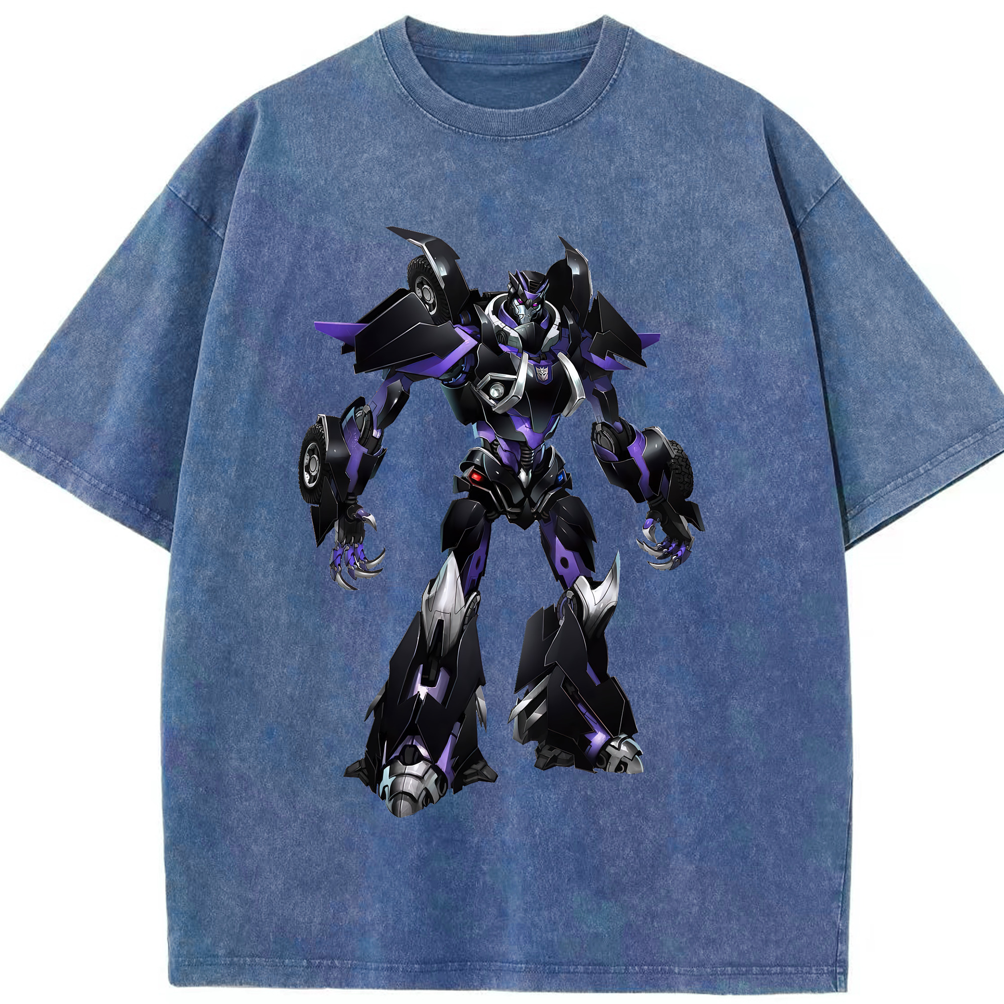 （画像用） Transformers トランスフォーマー 綿100% ヴィンテージ風 半袖Tシャツ（フロントプリント）