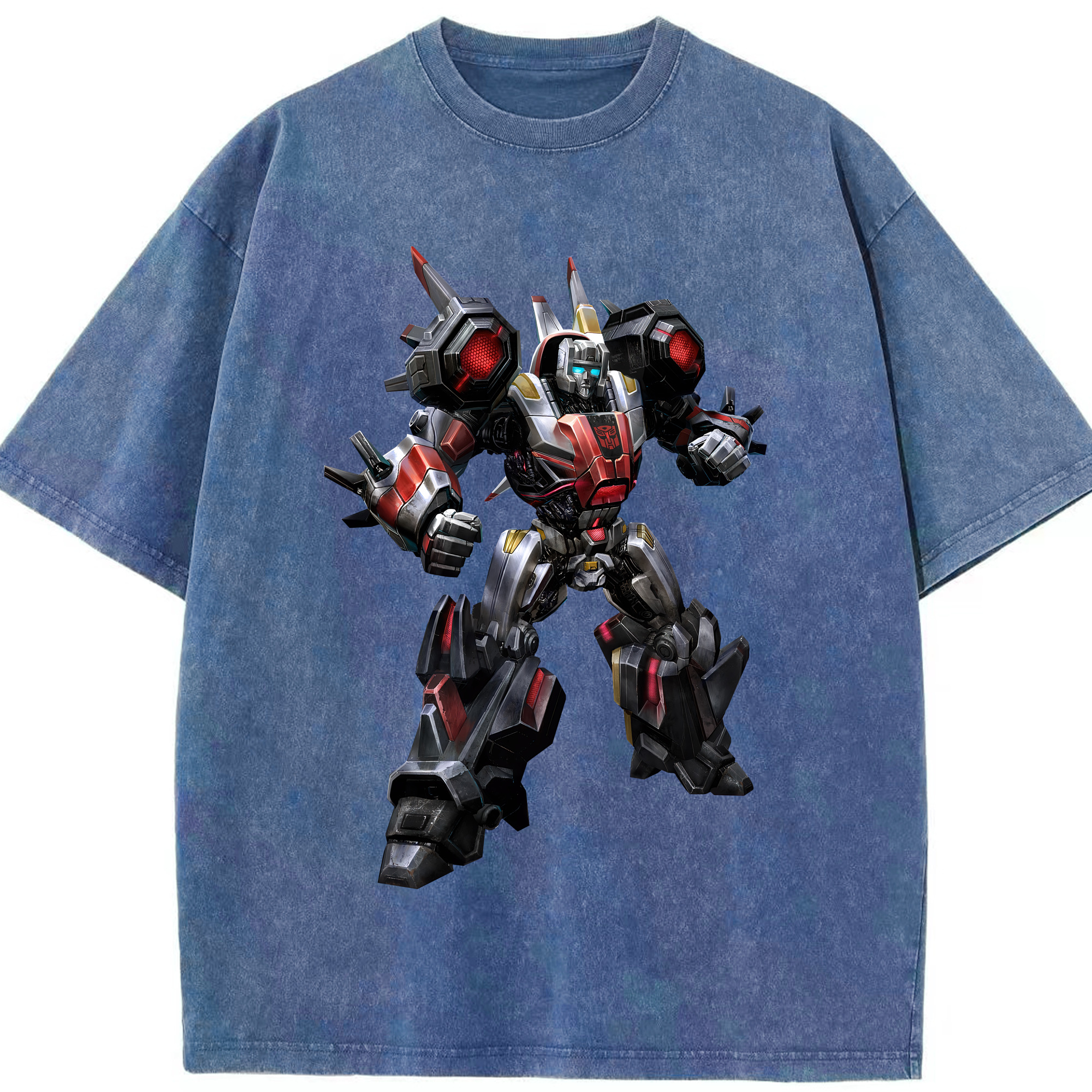 （画像用） Transformers トランスフォーマー 綿100% ヴィンテージ風 半袖Tシャツ（フロントプリント）