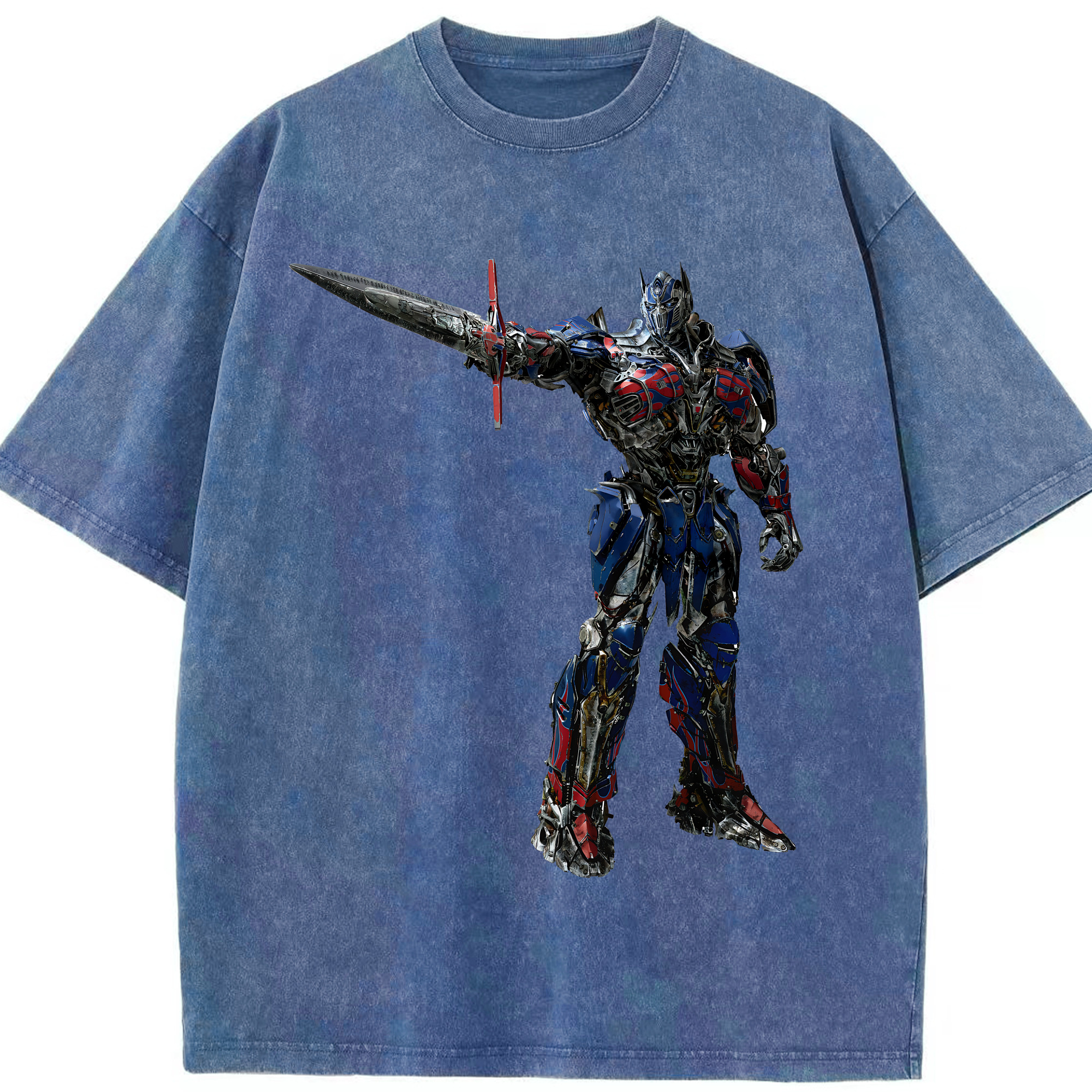 （画像用） Transformers トランスフォーマー 綿100% ヴィンテージ風 半袖Tシャツ（フロントプリント）