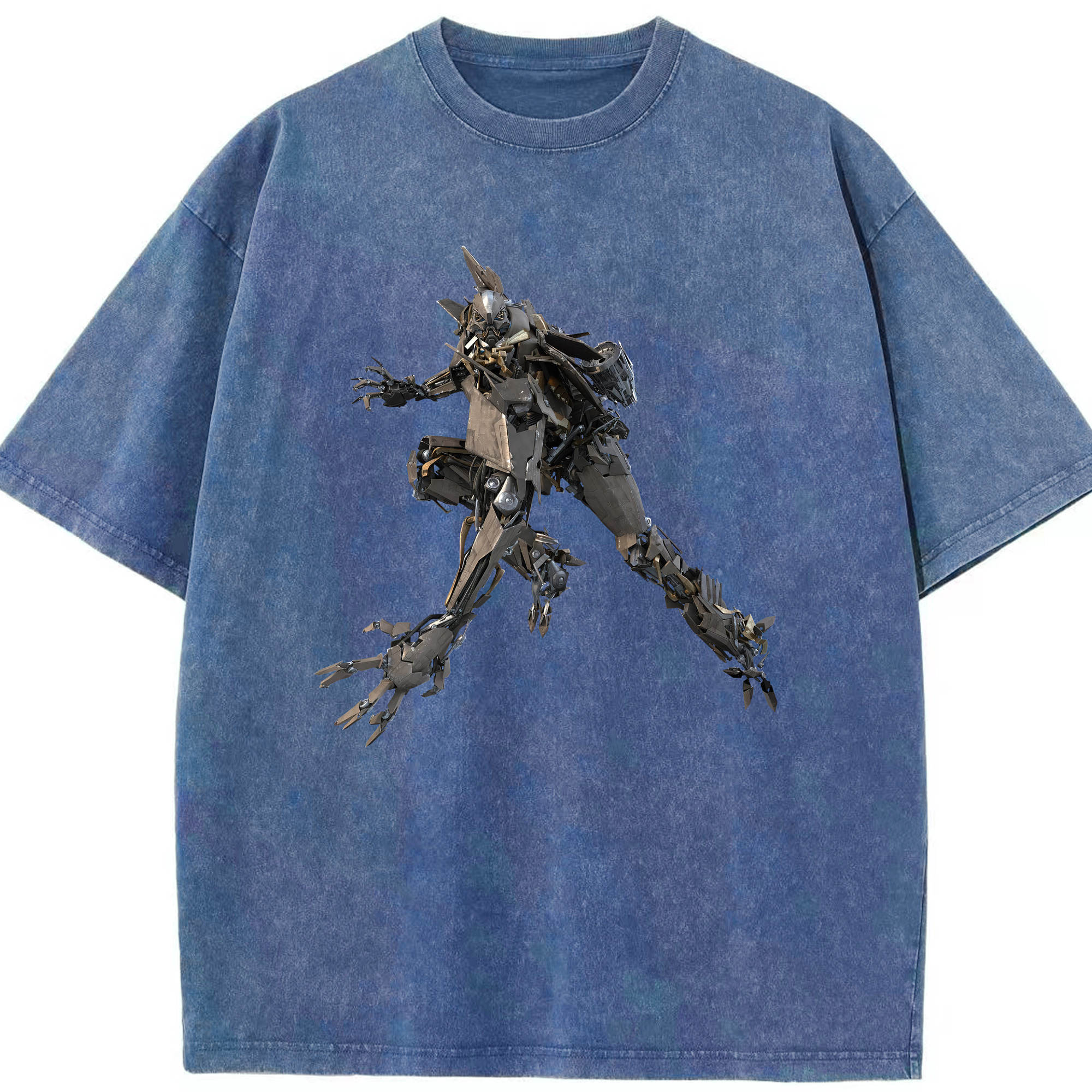 （画像用） Transformers トランスフォーマー 綿100% ヴィンテージ風 半袖Tシャツ（フロントプリント）
