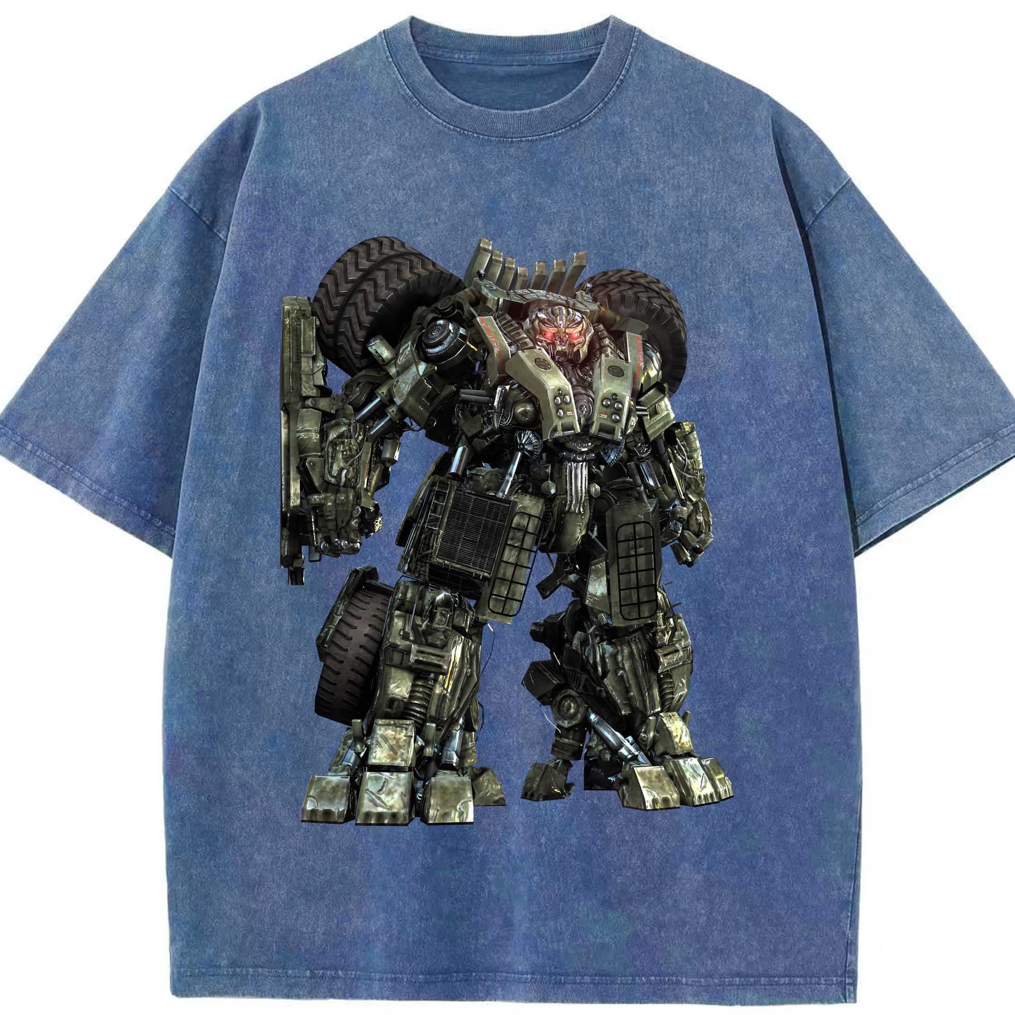 （画像用） Transformers トランスフォーマー 綿100% ヴィンテージ風 半袖Tシャツ（フロントプリント）