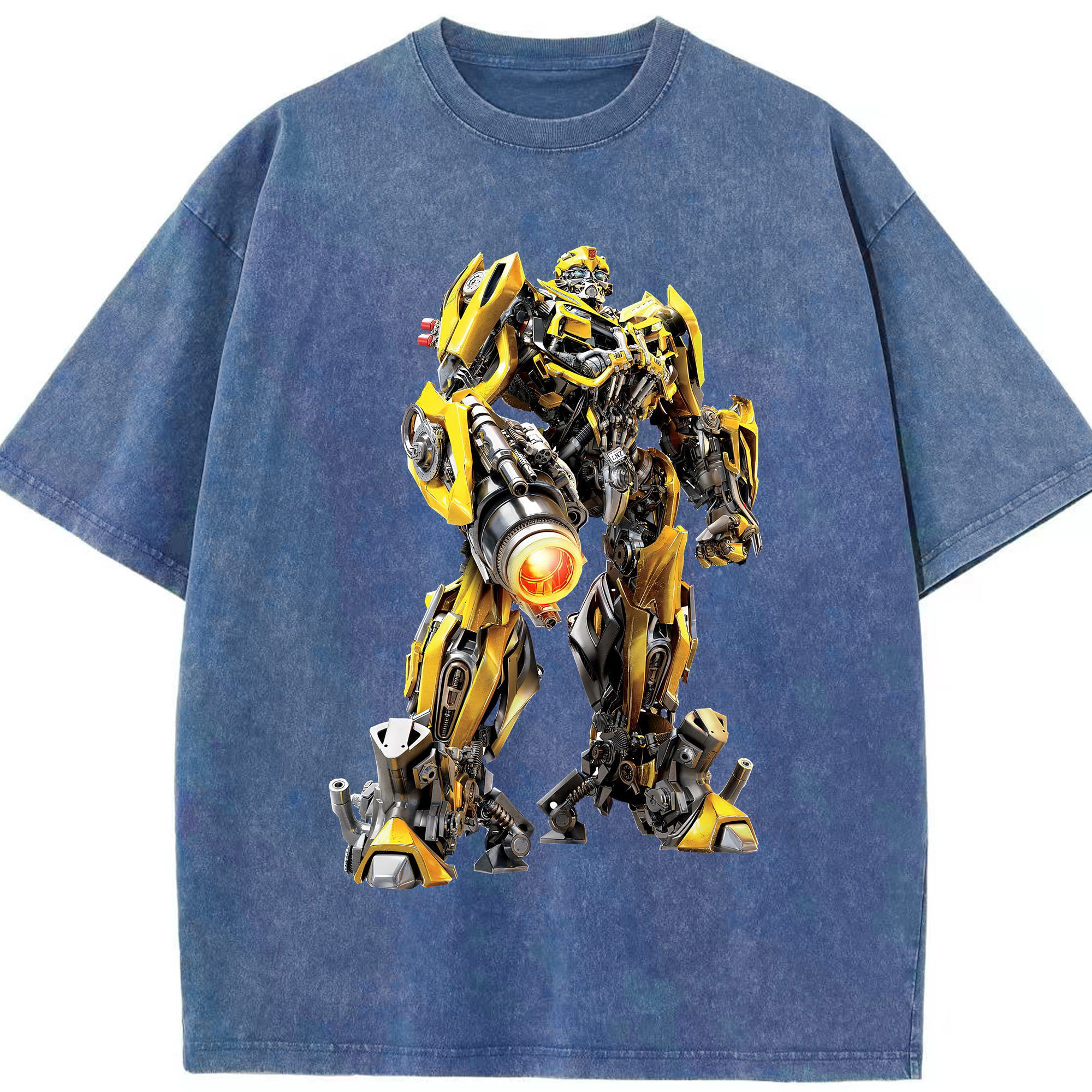 （画像用） Transformers トランスフォーマー 綿100% ヴィンテージ風 半袖Tシャツ（フロントプリント）