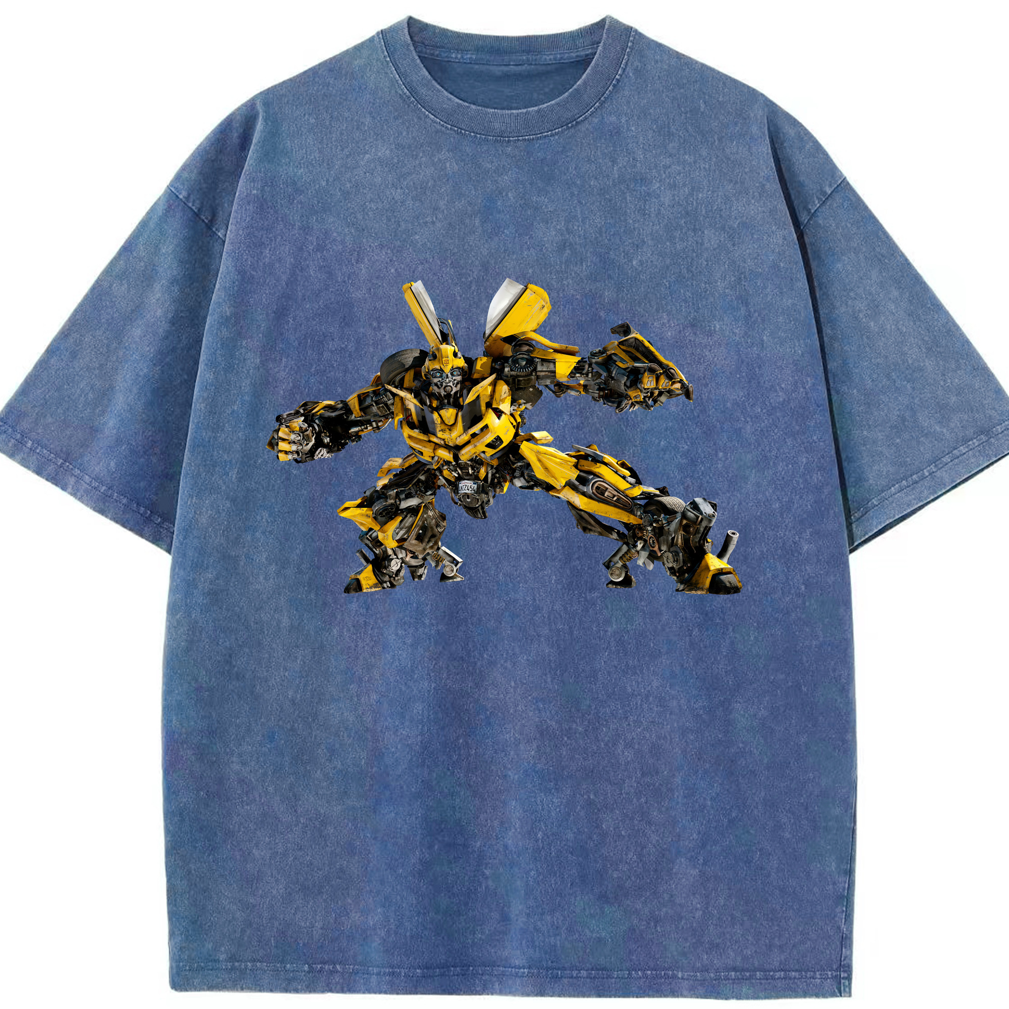 （画像用） Transformers トランスフォーマー 綿100% ヴィンテージ風 半袖Tシャツ（フロントプリント）